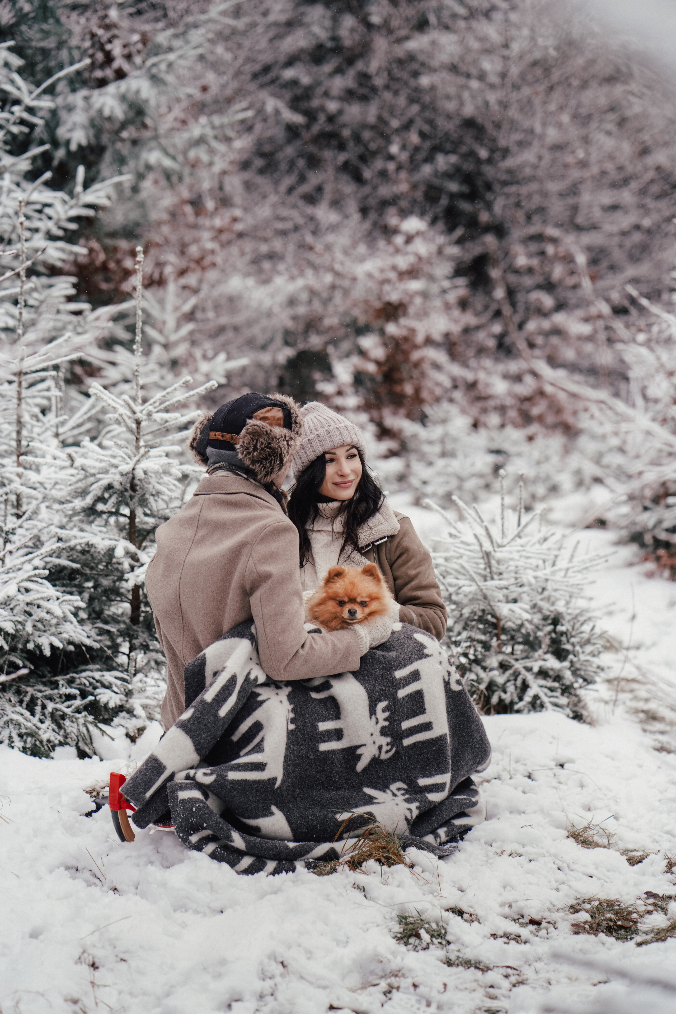 Katja, Egor und fluffiger Filyusha. Familien, Lifestyle und Portrait Fotografin in Trier, Luxembourg