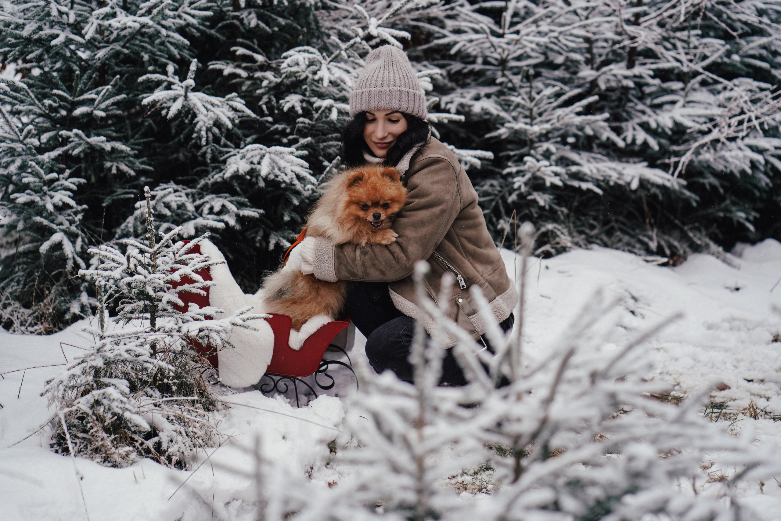 Katja, Egor und fluffiger Filyusha. Familien, Lifestyle und Portrait Fotografin in Trier, Luxembourg