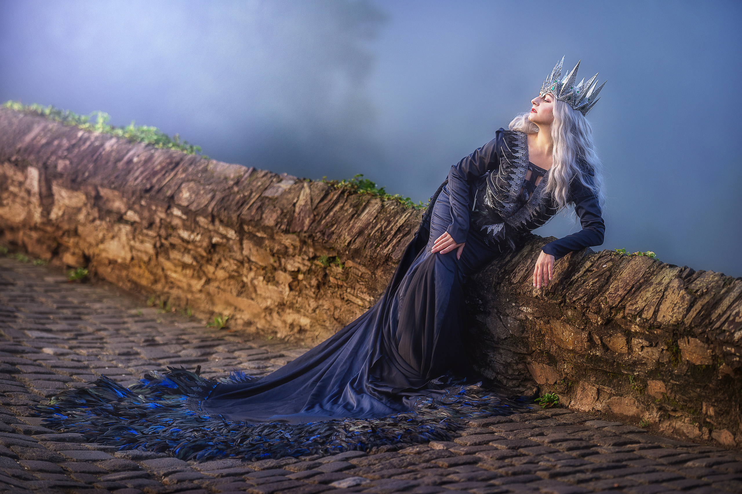 Сказочная фотосессия в замке. Семейный, детский и женский фотограф в Германии, Трире