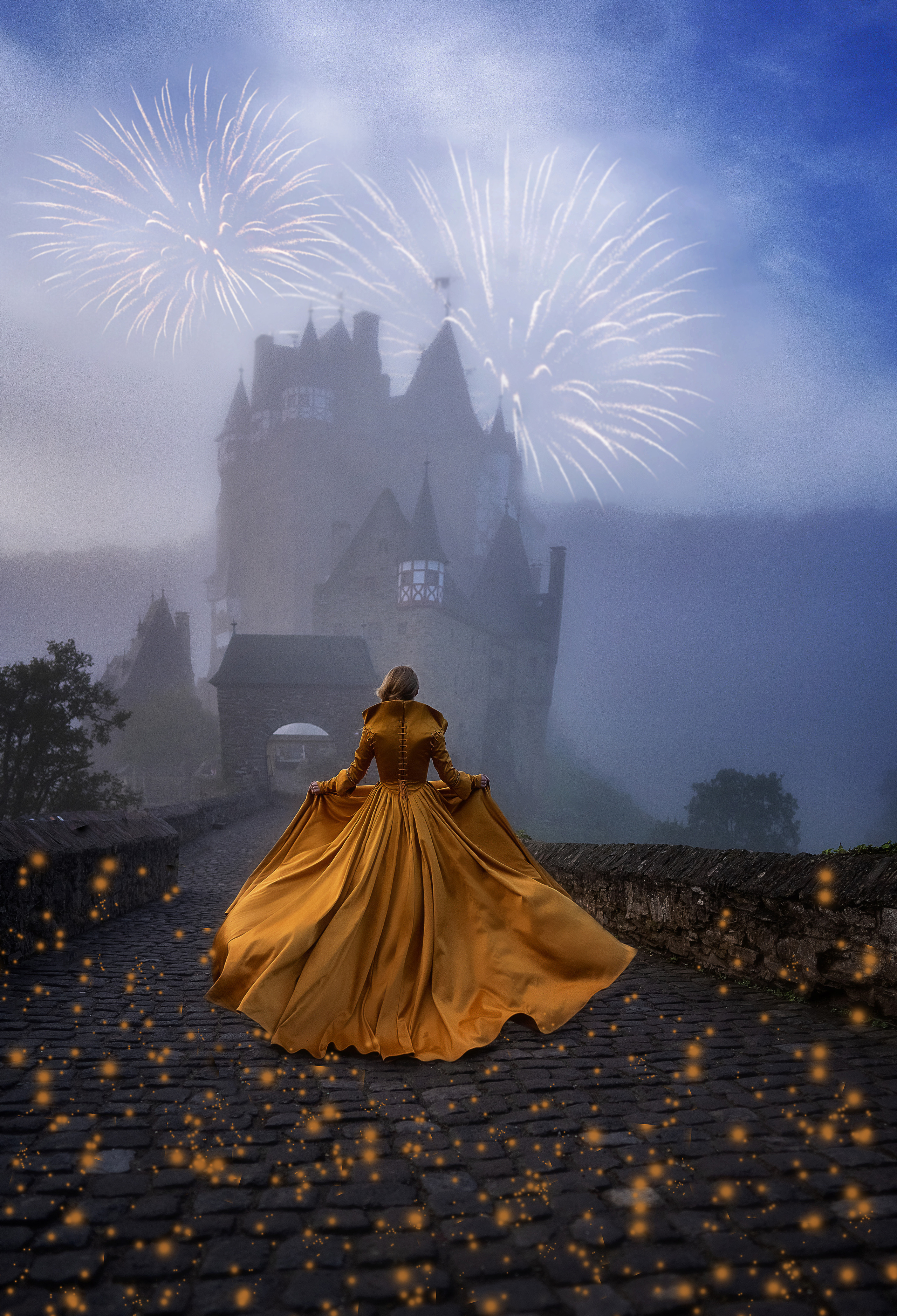 Сказочная фотосессия в замке. Семейный, детский и женский фотограф в Германии, Трире