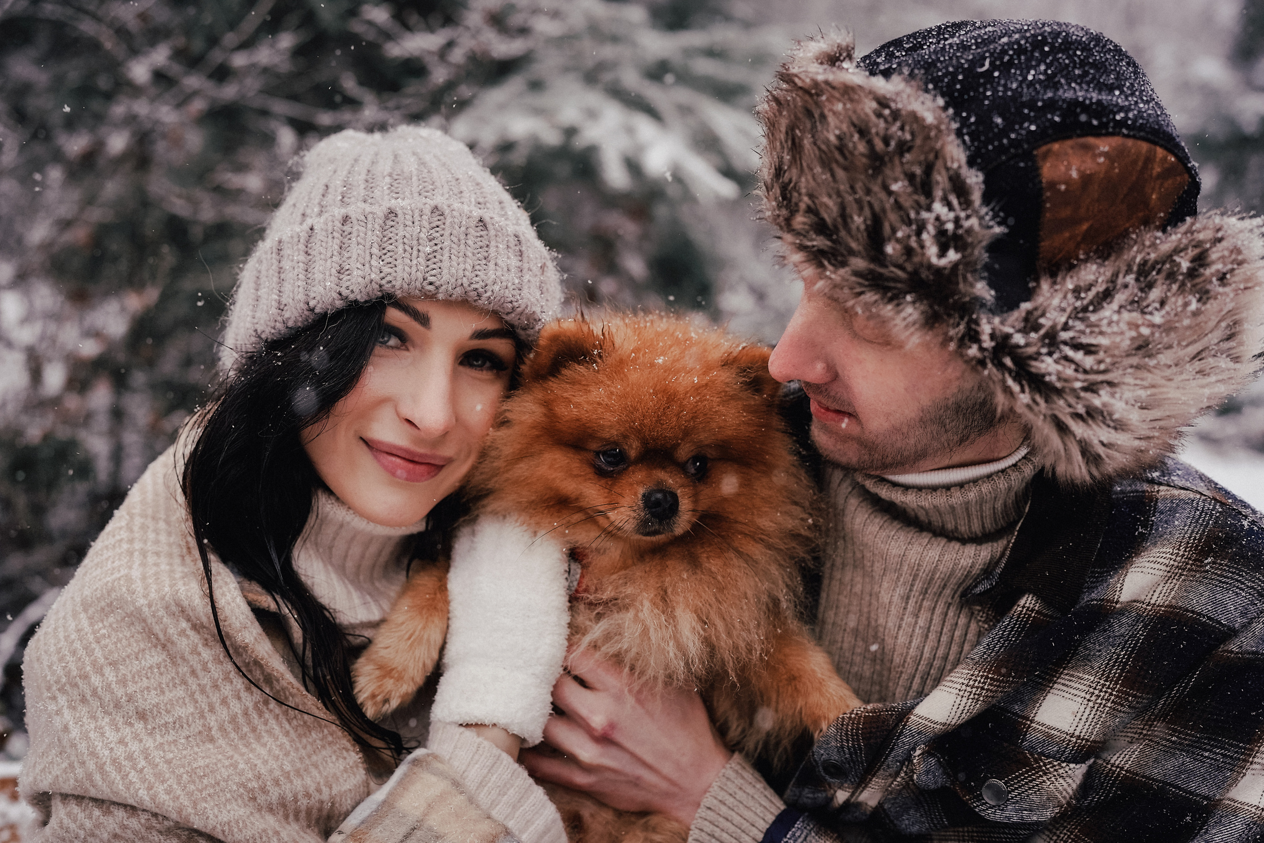 Katja, Egor und fluffiger Filyusha. Familien, Lifestyle und Portrait Fotografin in Trier, Luxembourg