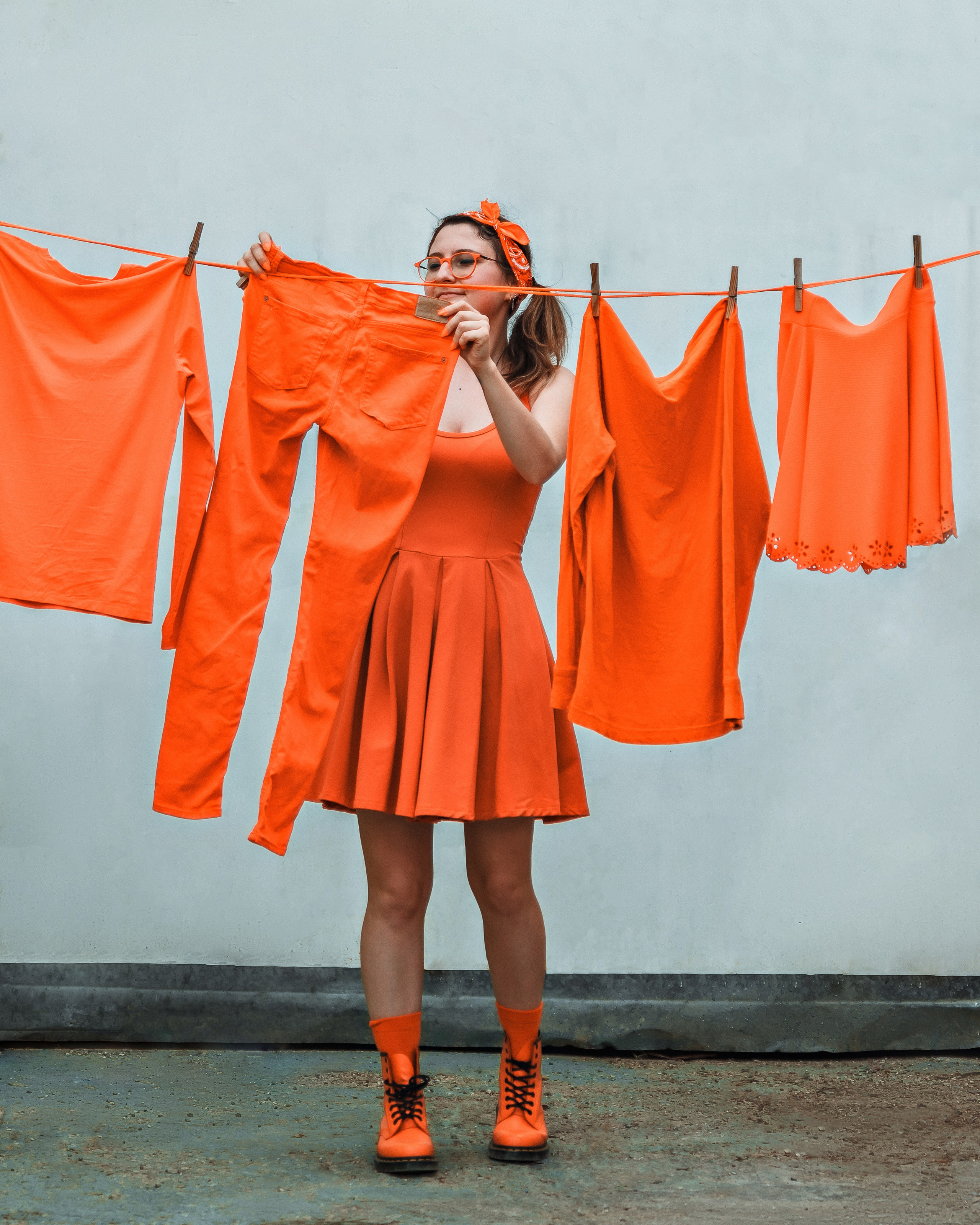 Sonya' Orange World. Kseny Kolesnik Photography