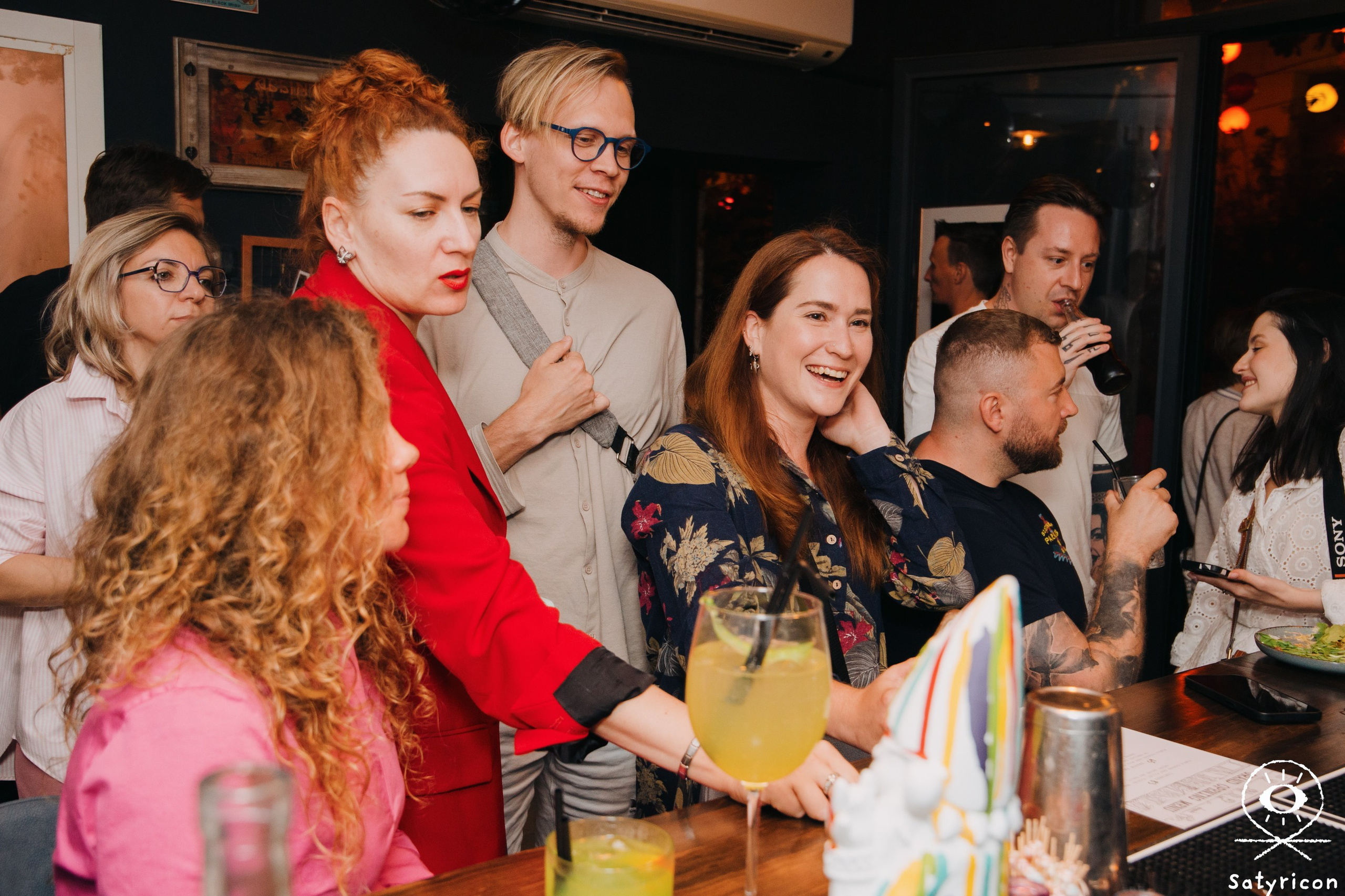 Открытие Гастробара Satiricon Haifa. Портретный и репортажный фотограф в Израиле Рома Бирман