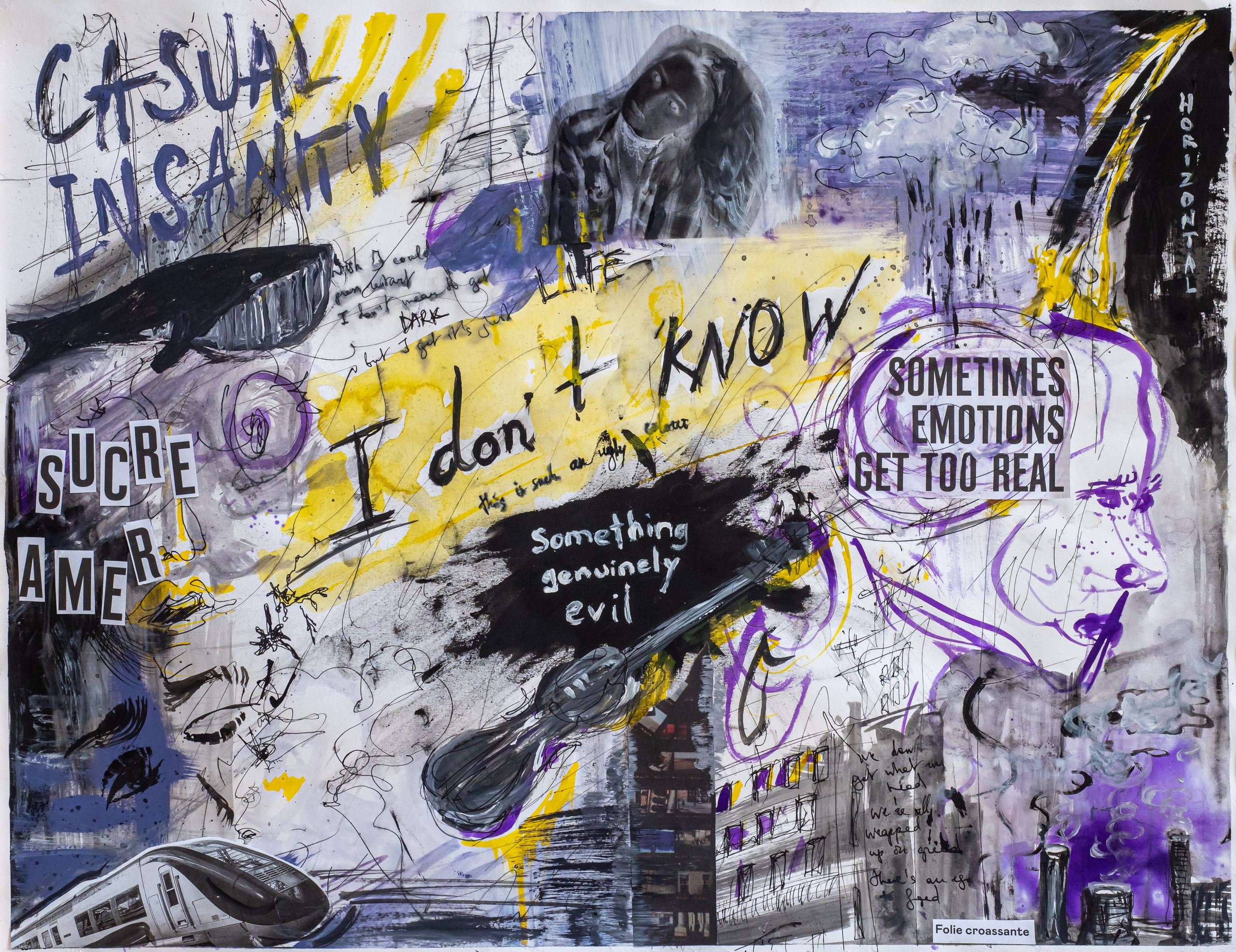 Abstraction. Angelina Sorokopud. Artist in Strasbourg