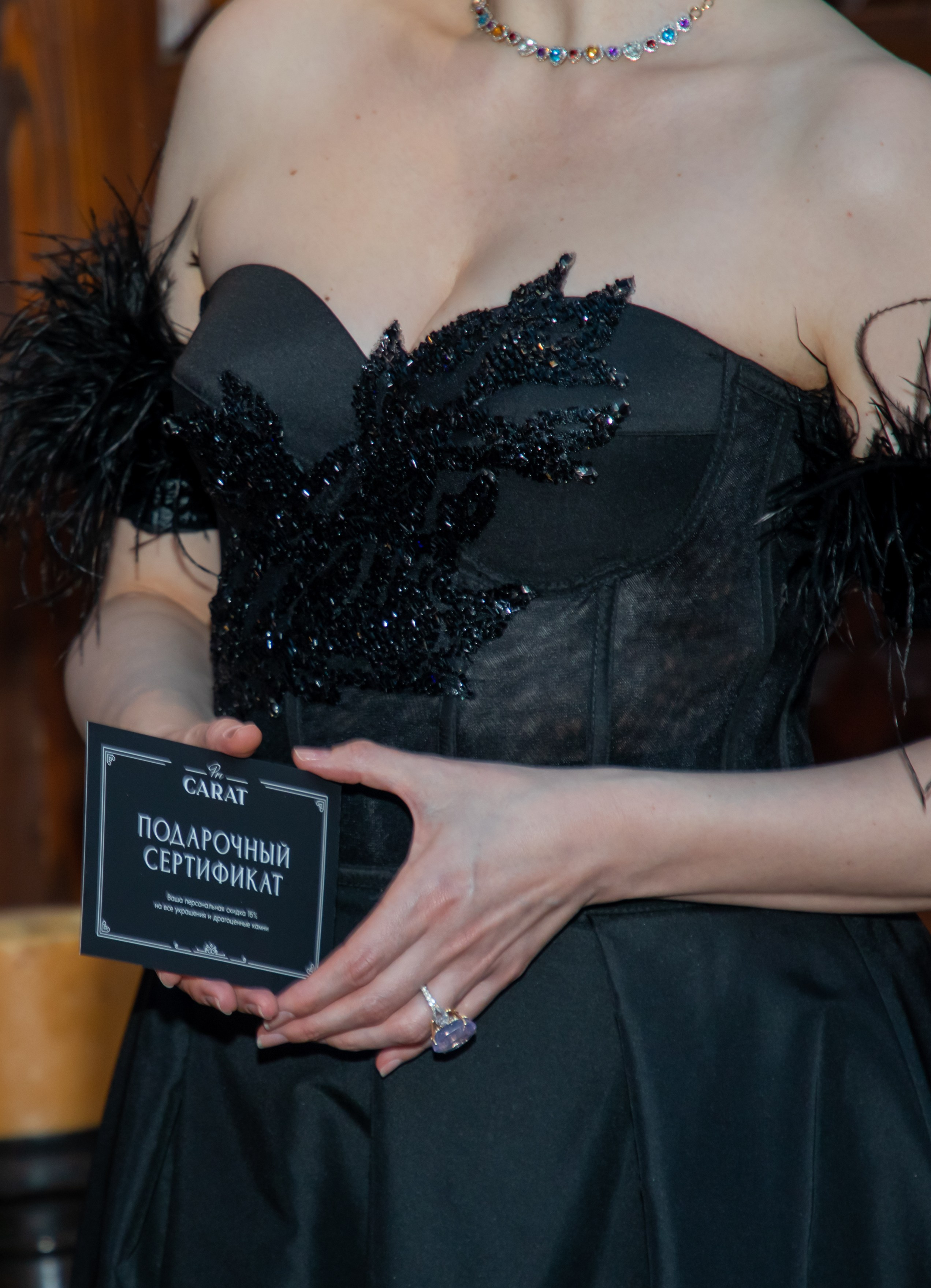 Gala-Dinner with the French Countess, the main etiquette expert Marie de Tilly. Baku Photographer