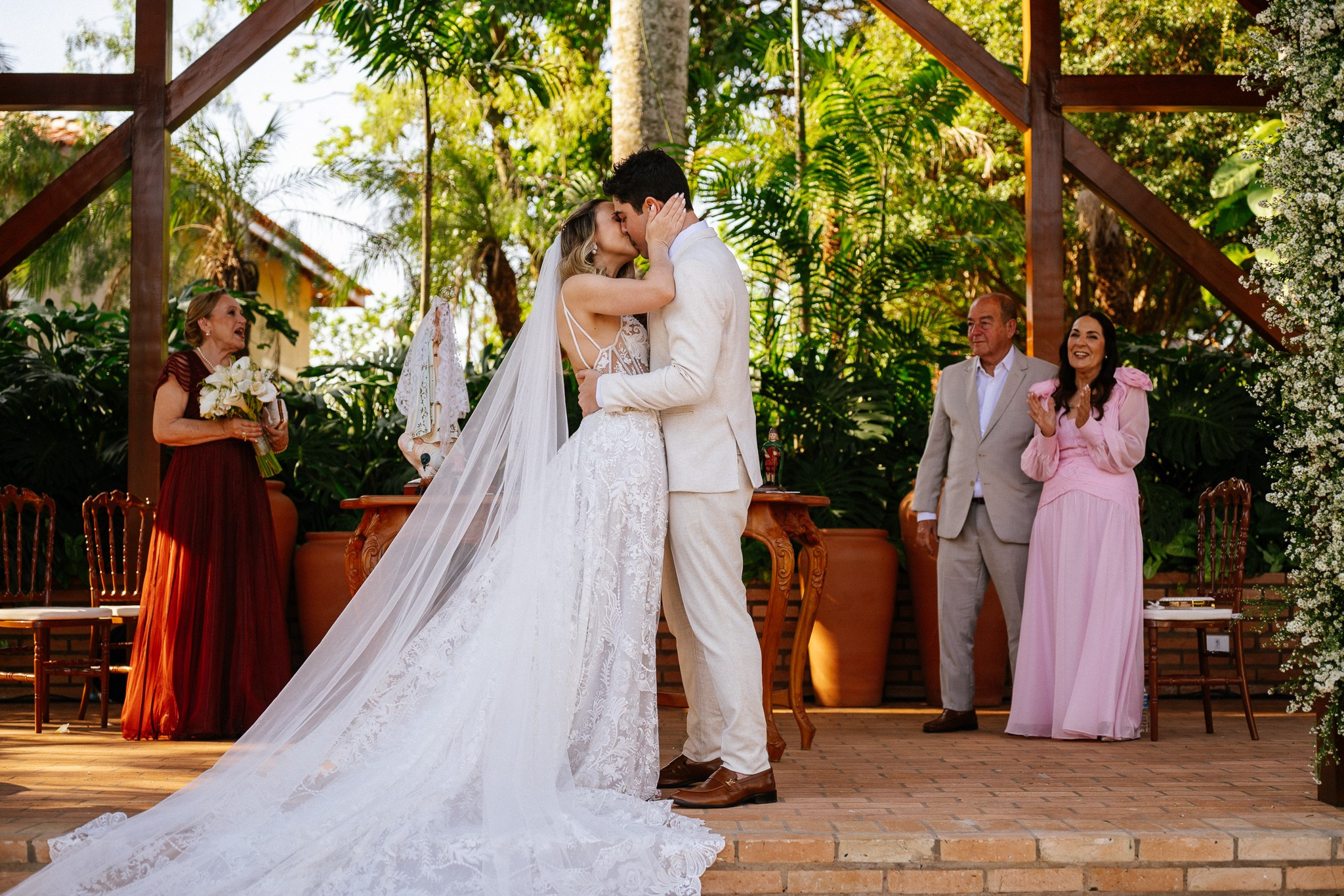 Julia & Alvaro | Fotografia de Casamento no Palmeiras Eventos de Limeira