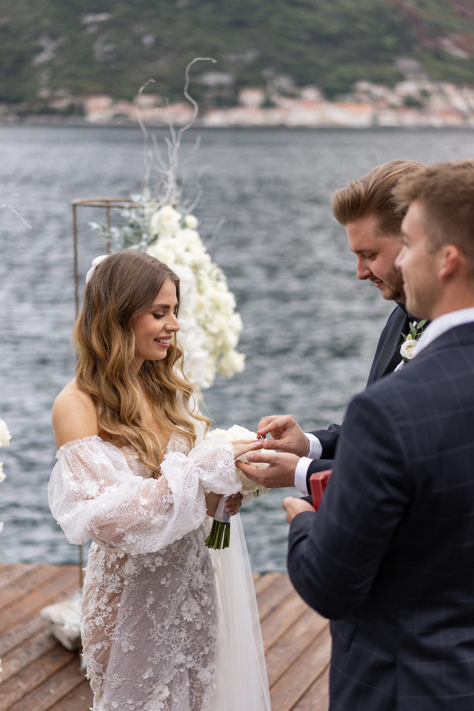 Свадьба в Черногории — Отель Caza Del Mare и фейерверк у моря