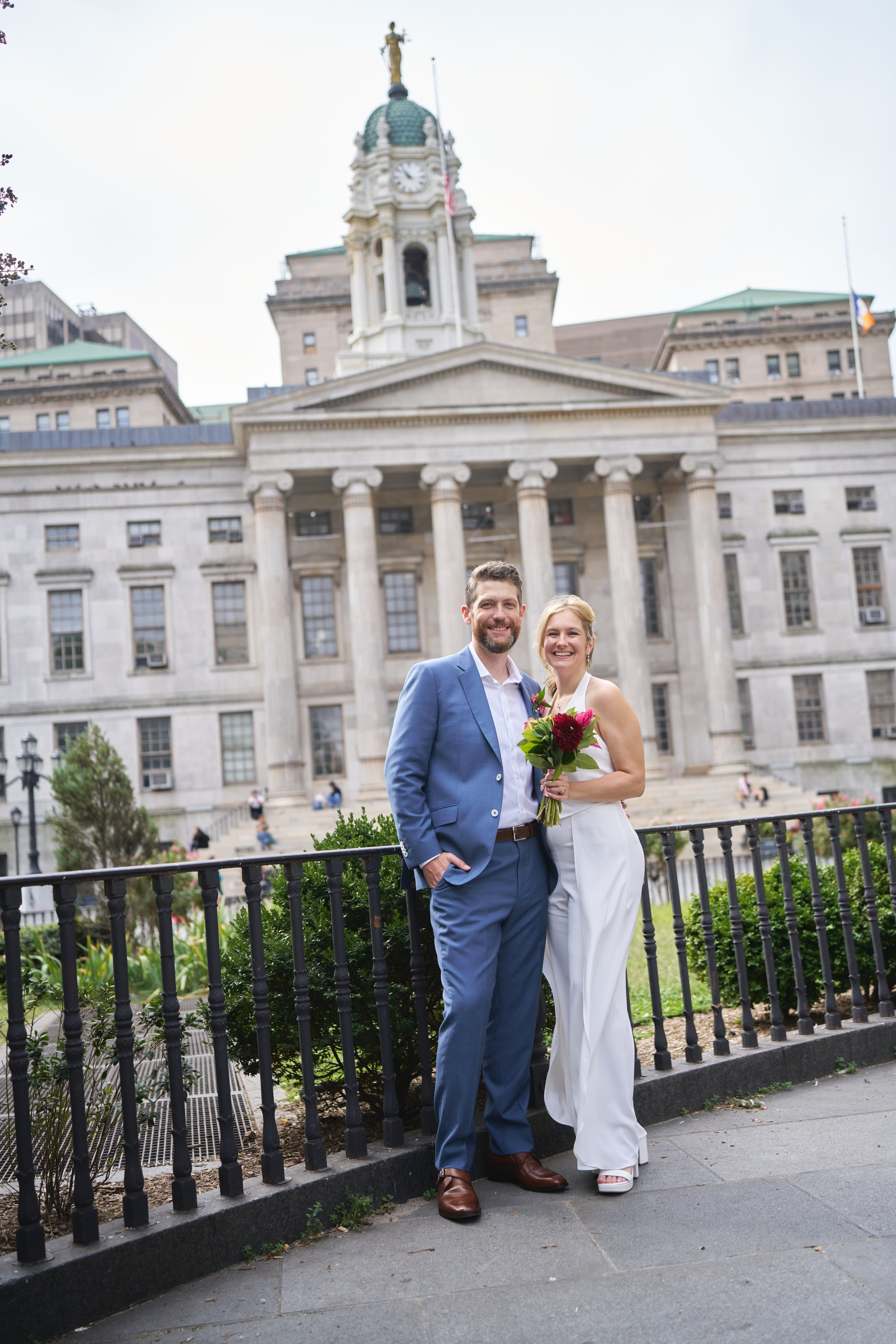 Thom&Madi, Brooklyn, Registration day. Alex Pedan photography