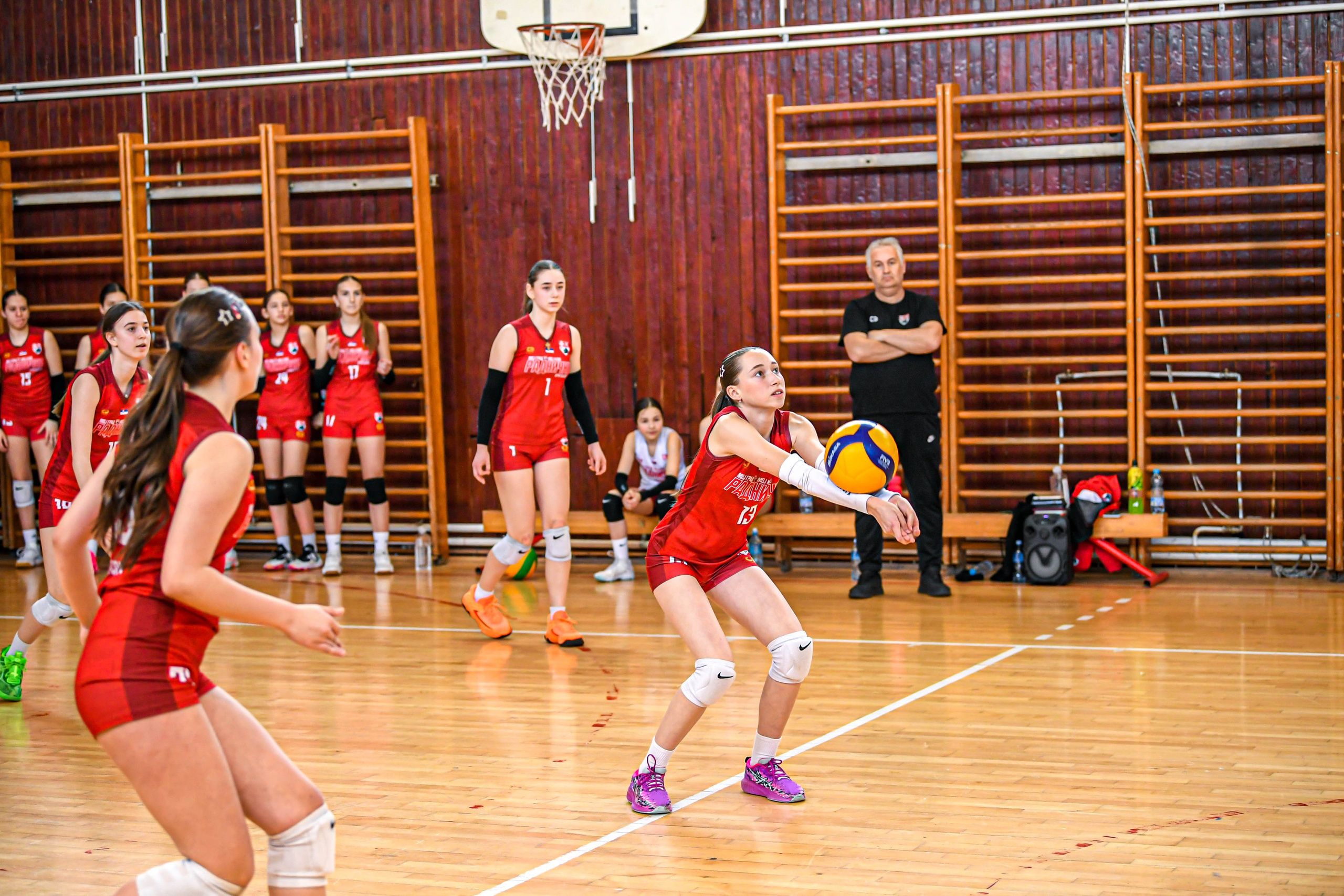 Odbojka 22.03.  Radnicki KG — BlockVolley JAG. Foto Simic Jagodina