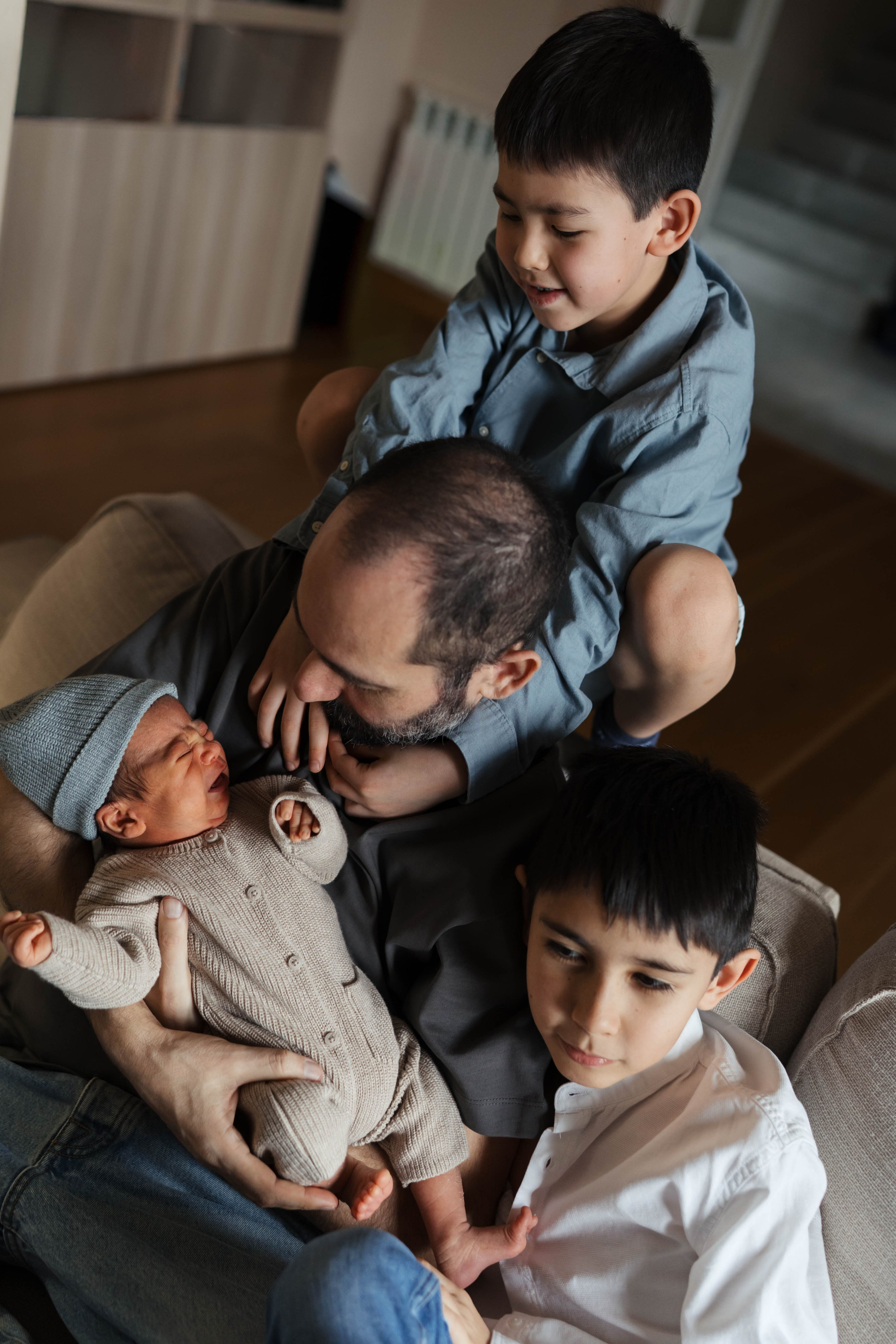 Дарина и семья. Family photographer in Oviedo — Yana Razina