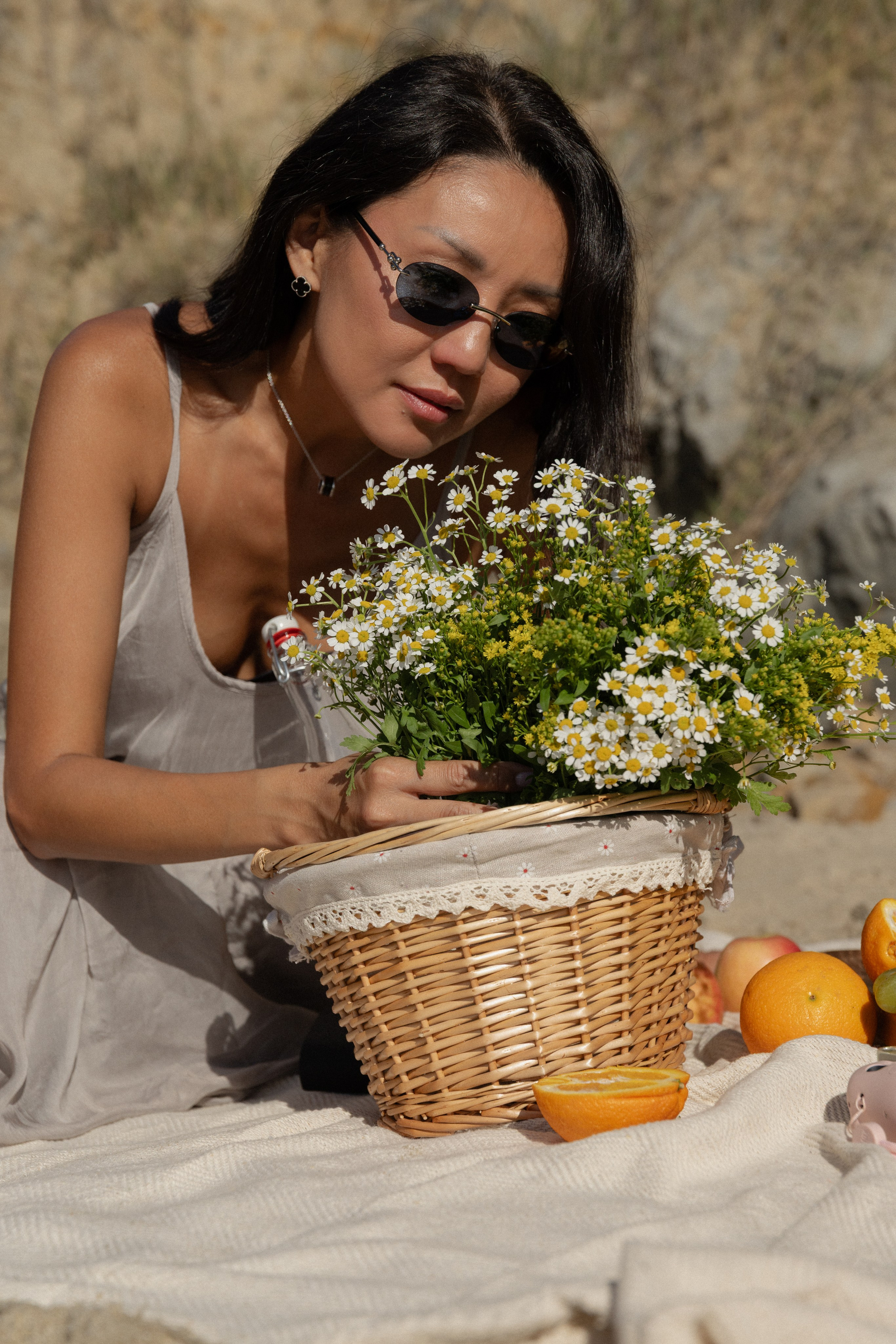 Gorgeous Galina at the Beach. Portrait, family, maternity & wedding photography & videography in SoCal Kseni Vibe