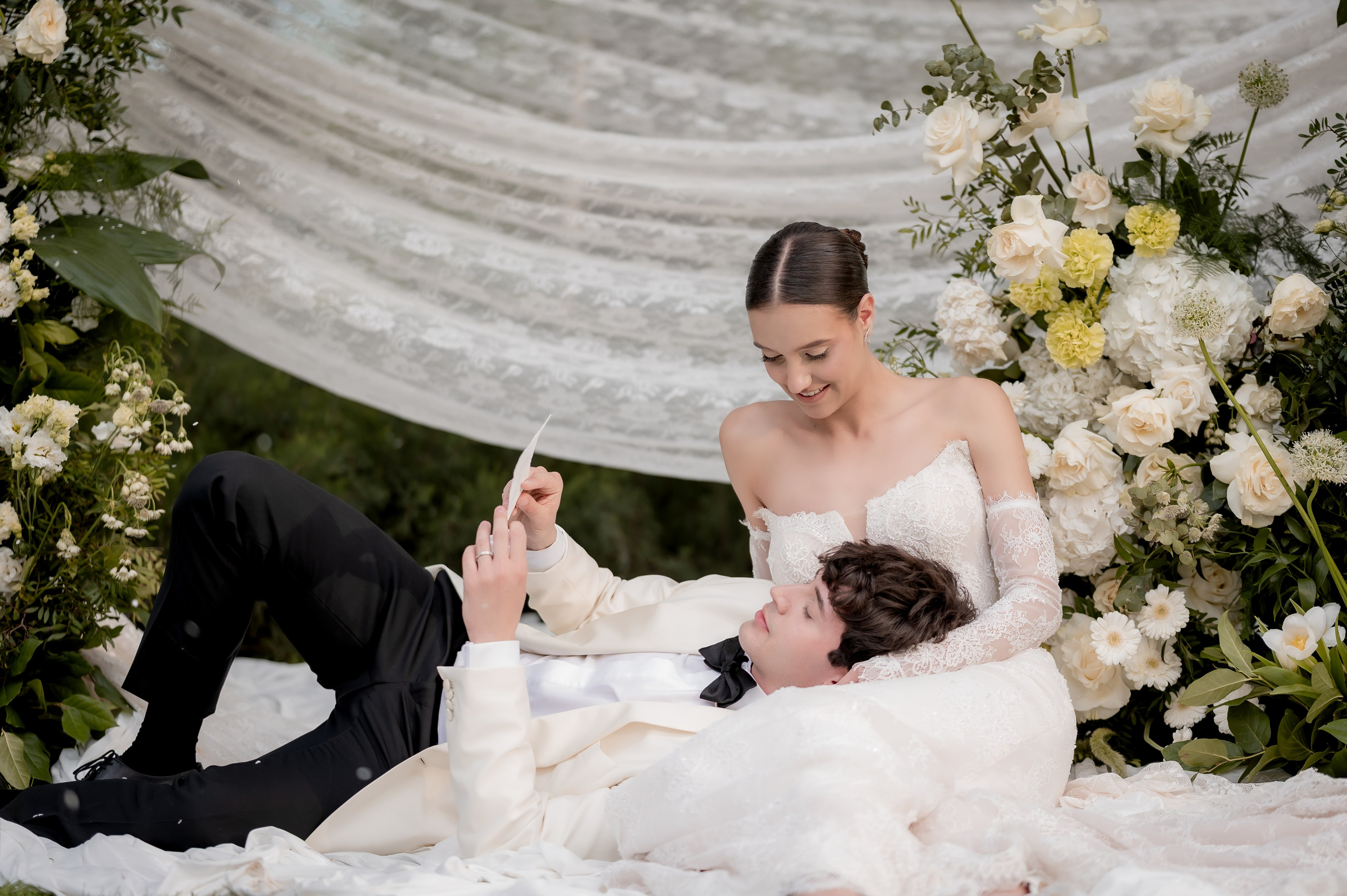 Maria & Mario Wedding | Elegant Love Story