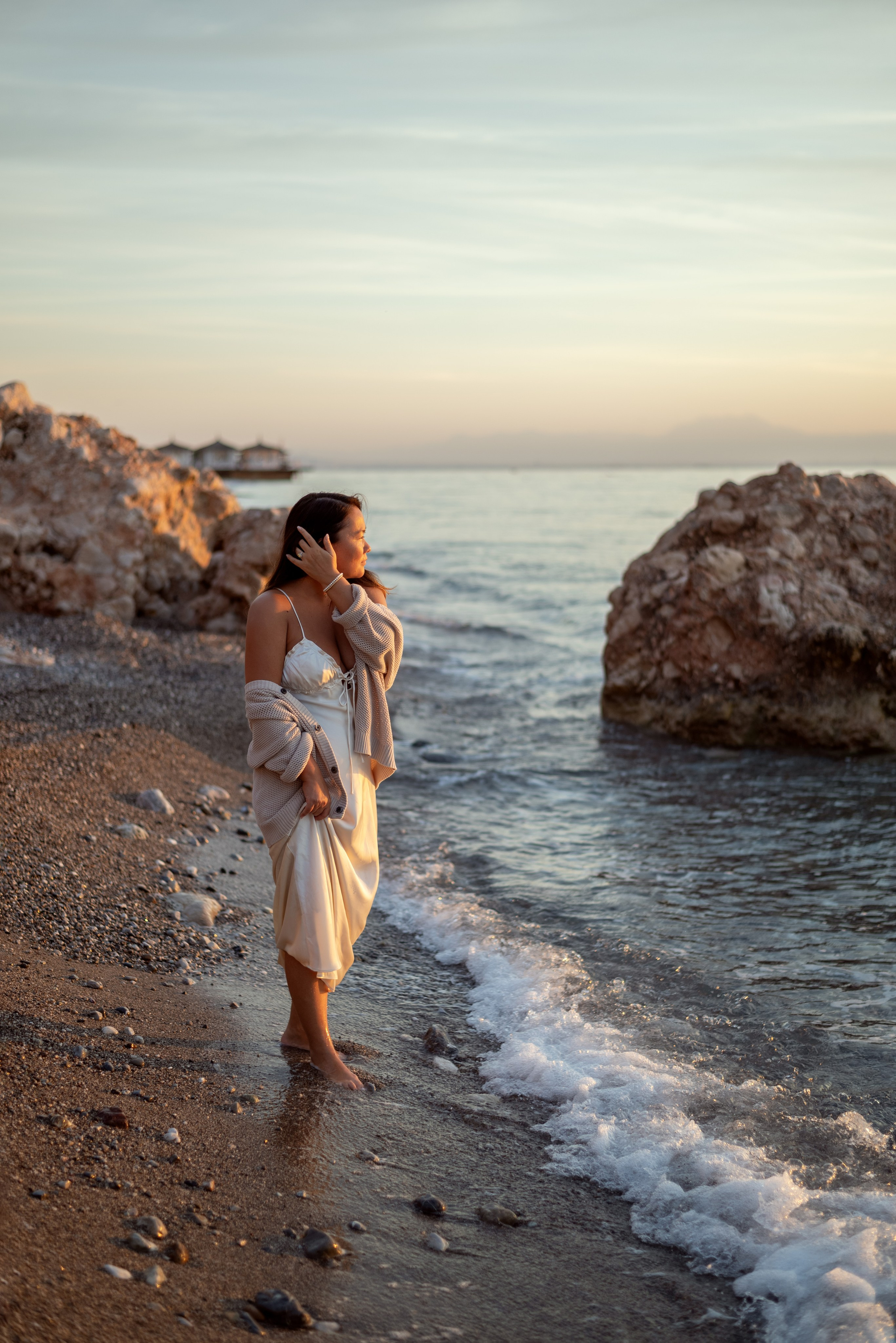 Свадебная фотосессия на рассвете в Кемере. Фотограф Анталия, Кемер, Белек, Сиде Дарья Кая