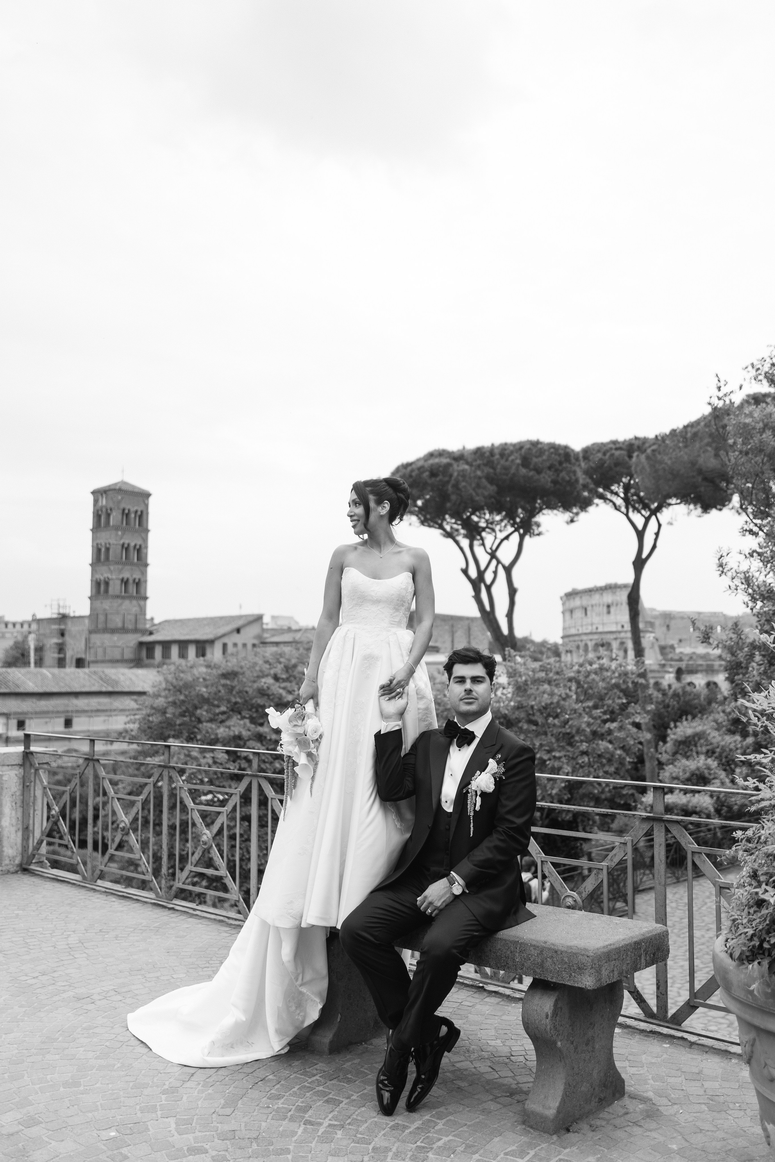 Karen & Dante | Rome. Wedding Photographer Rome Tuscany Como Sicily Puglia Amalfy Italy- Oksana Savenchuk