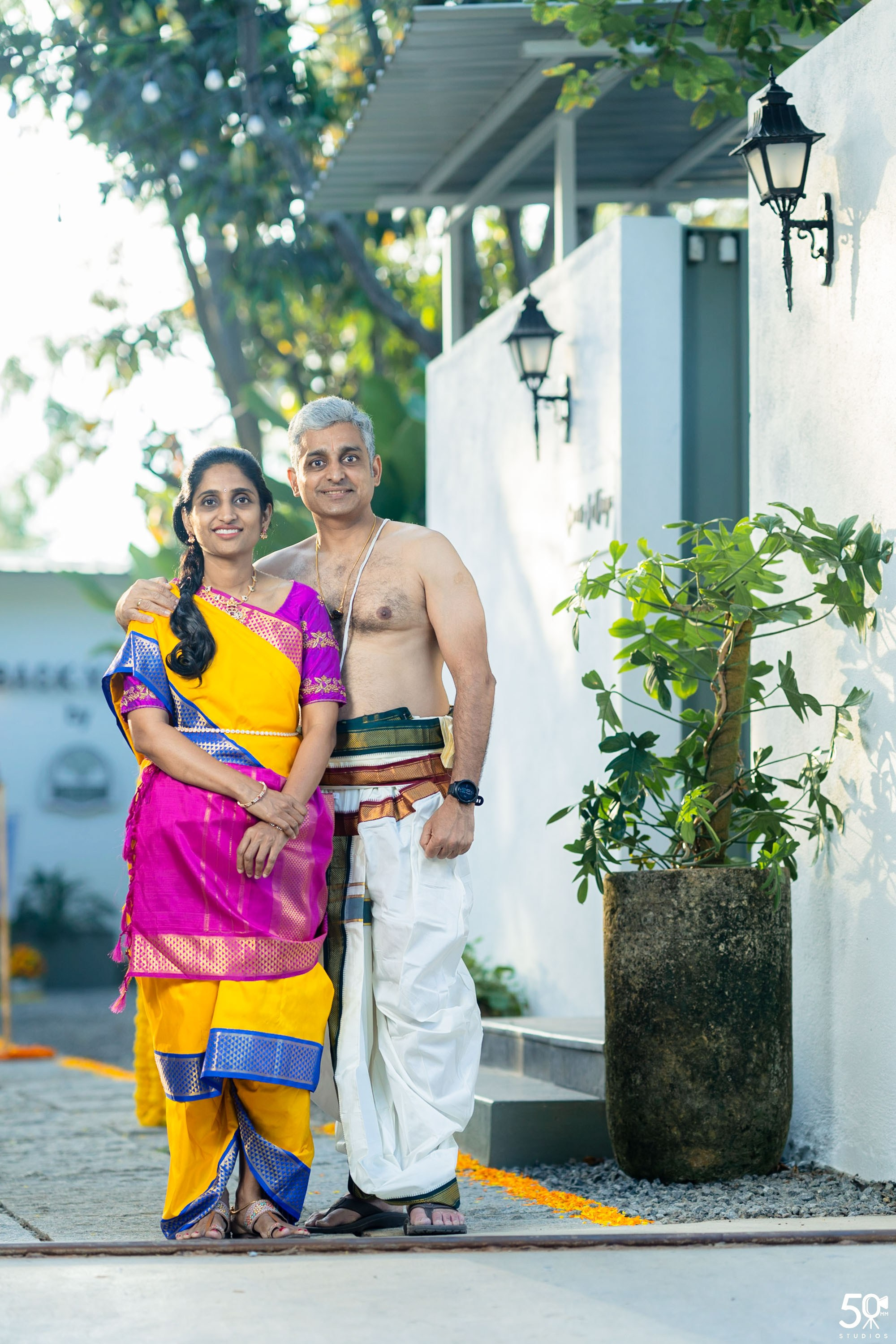 SANJAY AND SAKETH UPANAYANA. 50mm STUDIOS