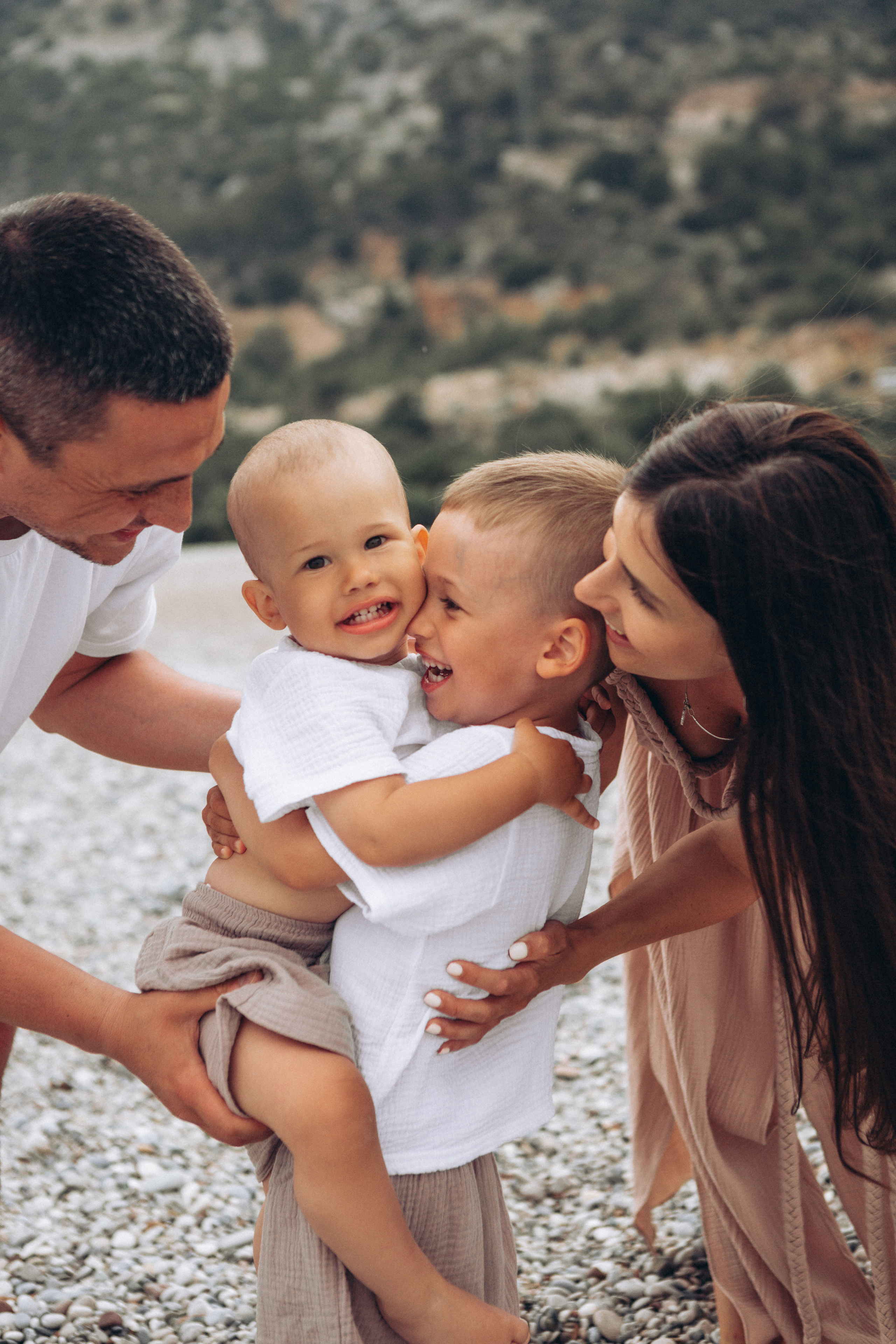 Семейная фотосессия на море. Фотограф в Анталии, Кемере и Белеке