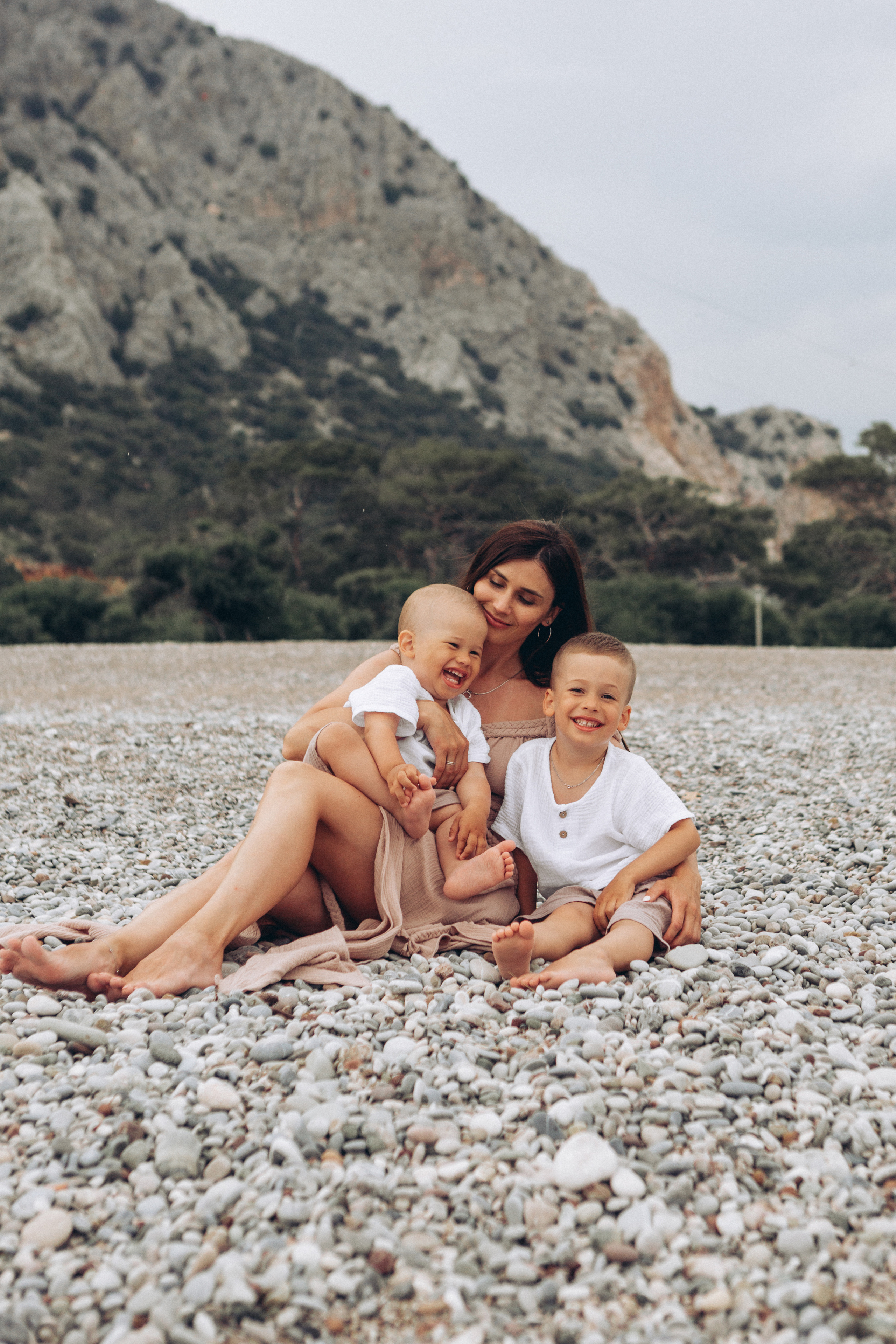Семейная фотосессия на море. Фотограф в Анталии, Кемере и Белеке