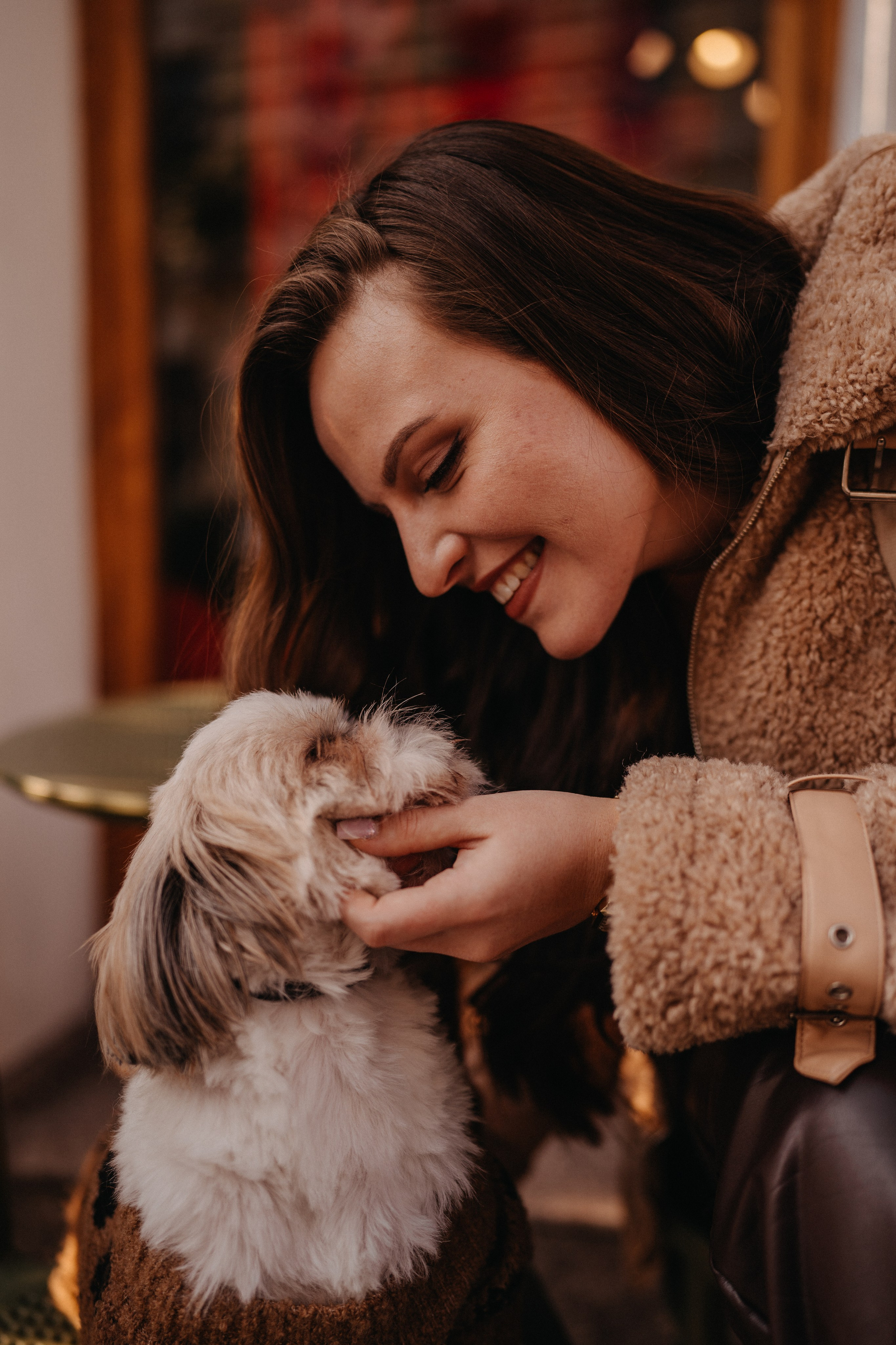 Фотосессия с собакой в Батуми. Портретный и свадебный фотограф в Батуми Валерия Азаренко