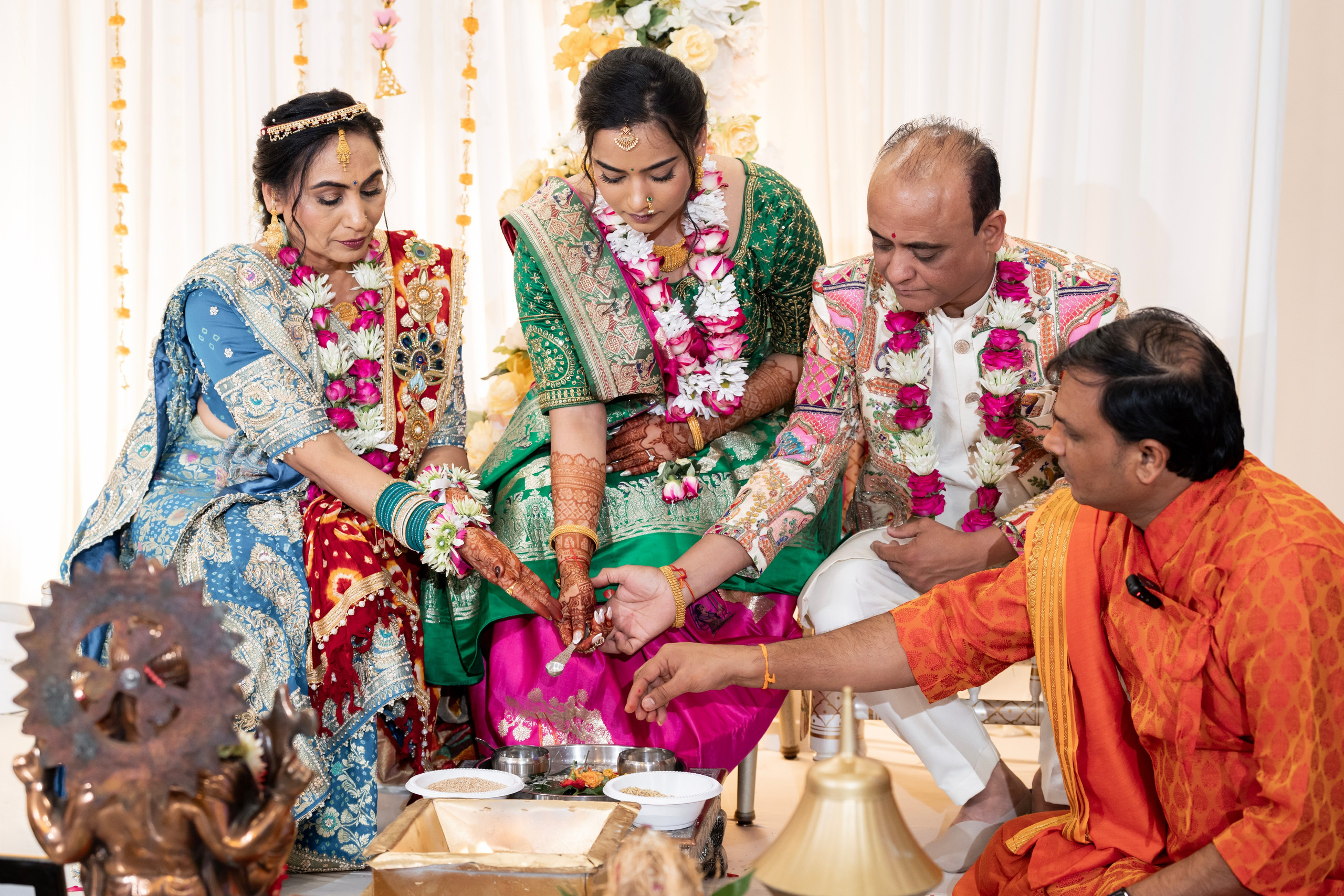 Purva and Vivek. Irina Ermak wedding photographer in New York