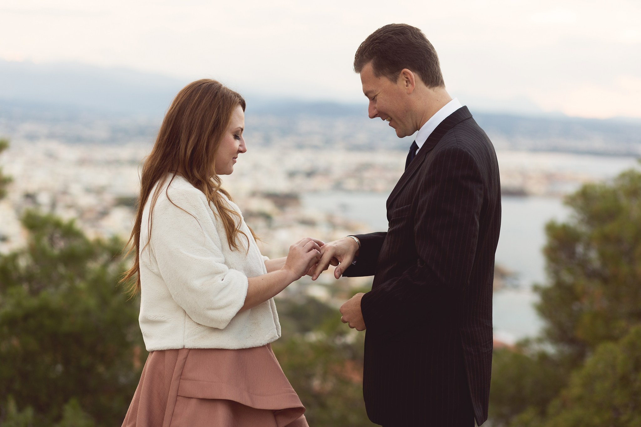 Ronalds & Svetlana, Crete. Denny Savon — Photographer in Santorini | Weddings, Love Stories & Flying Dress