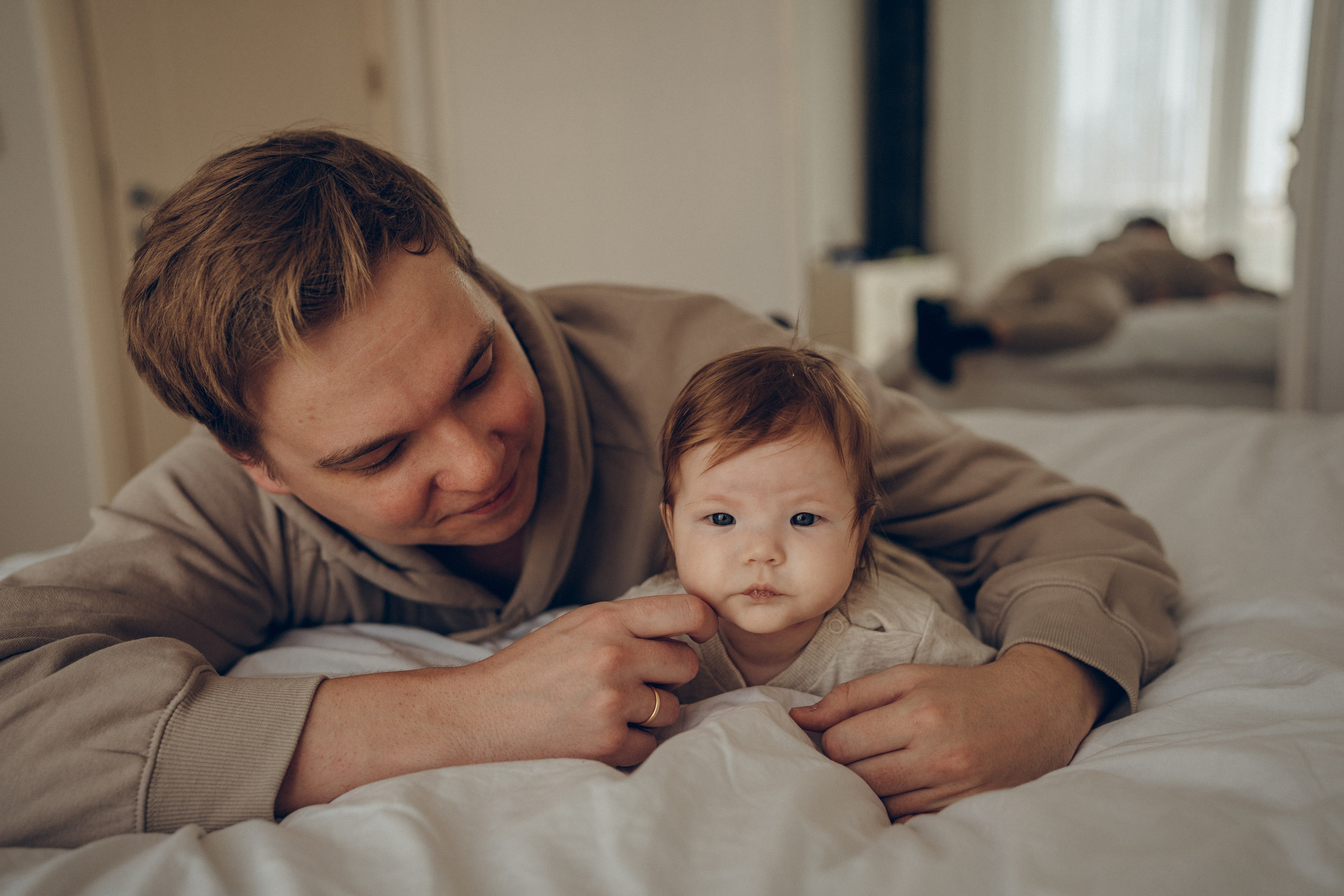 Семейная с младенцем. Фотограф Москва Ларина Юлия