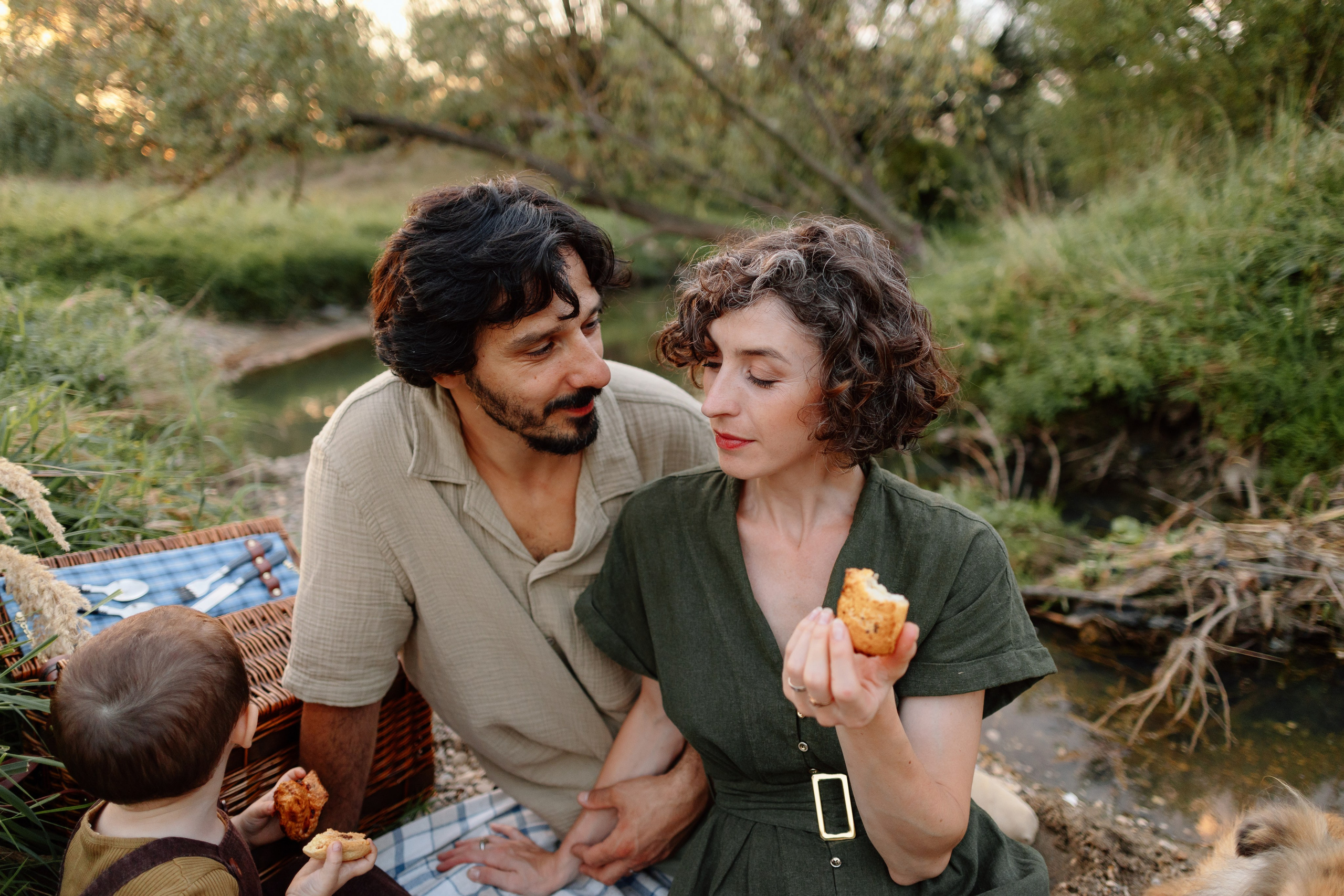 Cristina, George & Ian — Family. Main