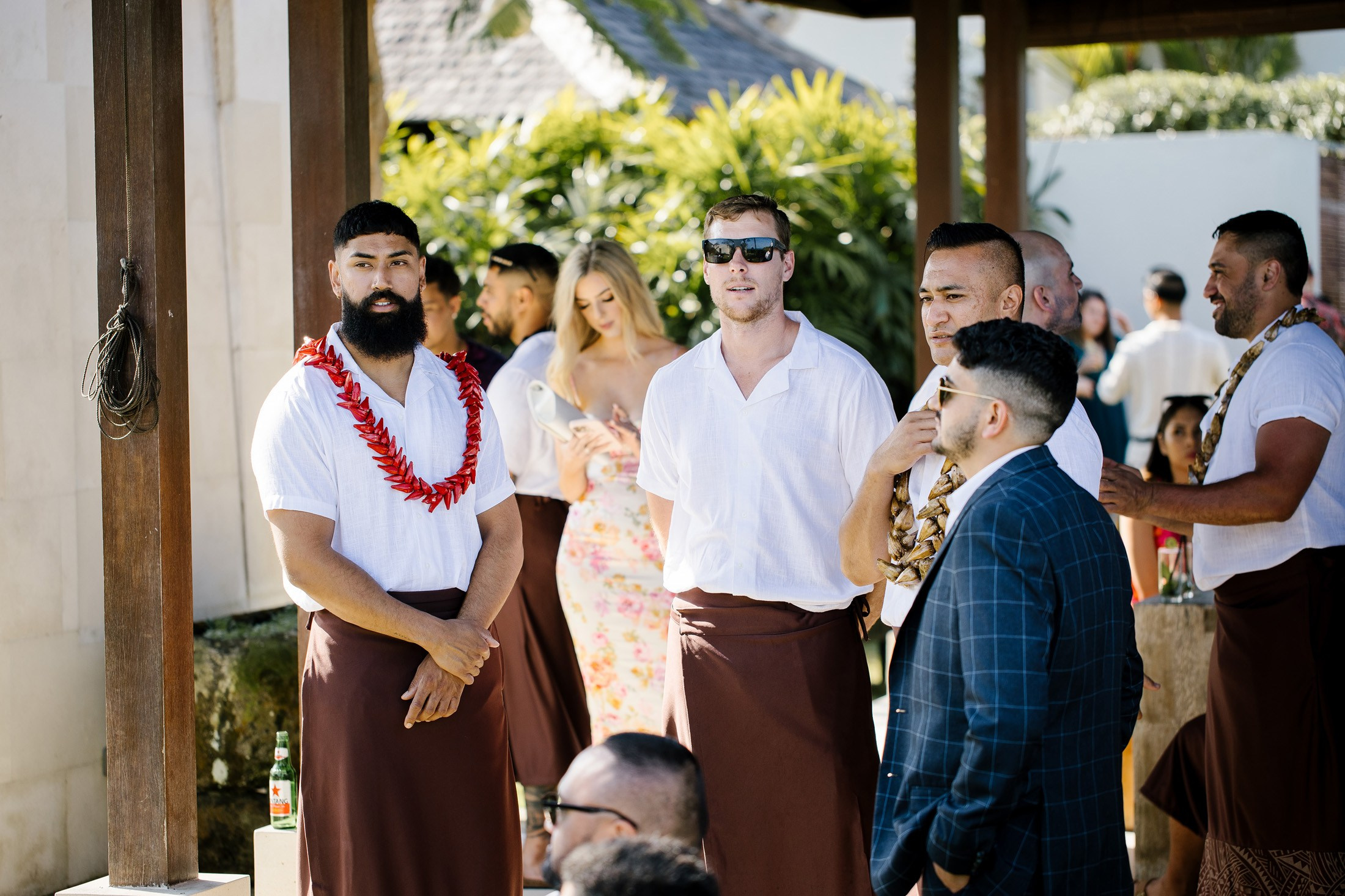 Big funny wedding with guests in paradise Bali island. Get.it.feel — Aesthetic Photography and Videography
