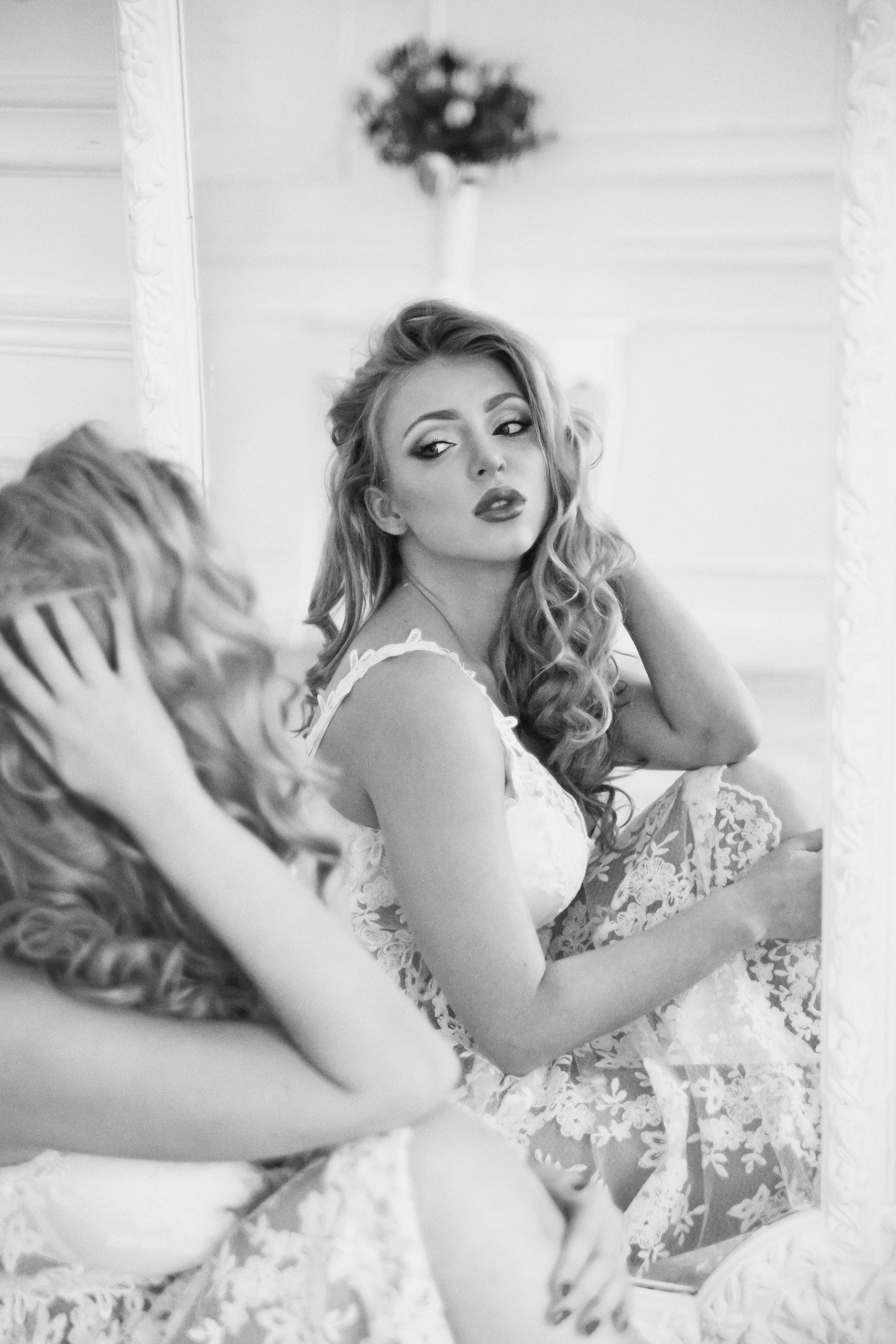 Черно-белые фотографии. Fashion photographer Natalia Litvinova