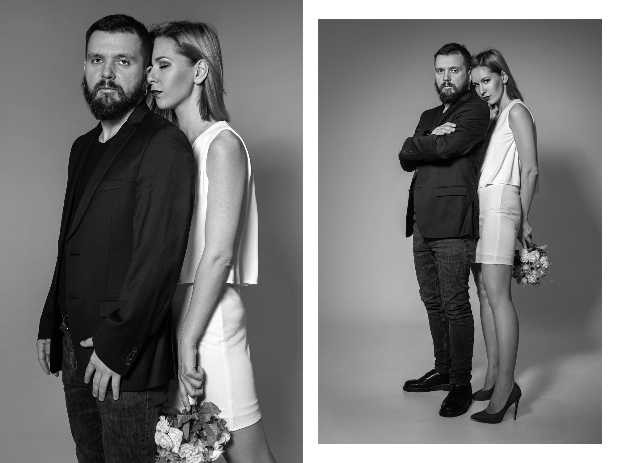 Черно-белые фотографии. Fashion photographer Natalia Litvinova