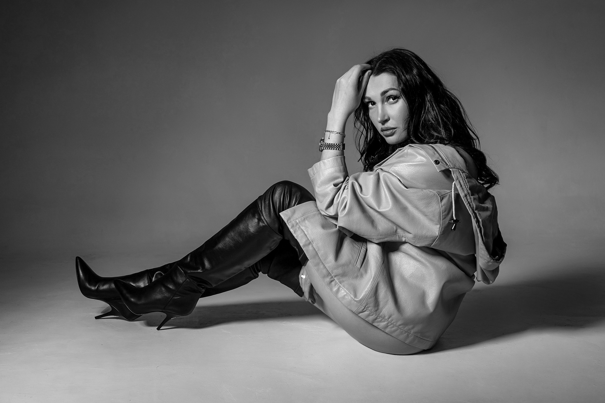 Черно-белые фотографии. Fashion photographer Natalia Litvinova