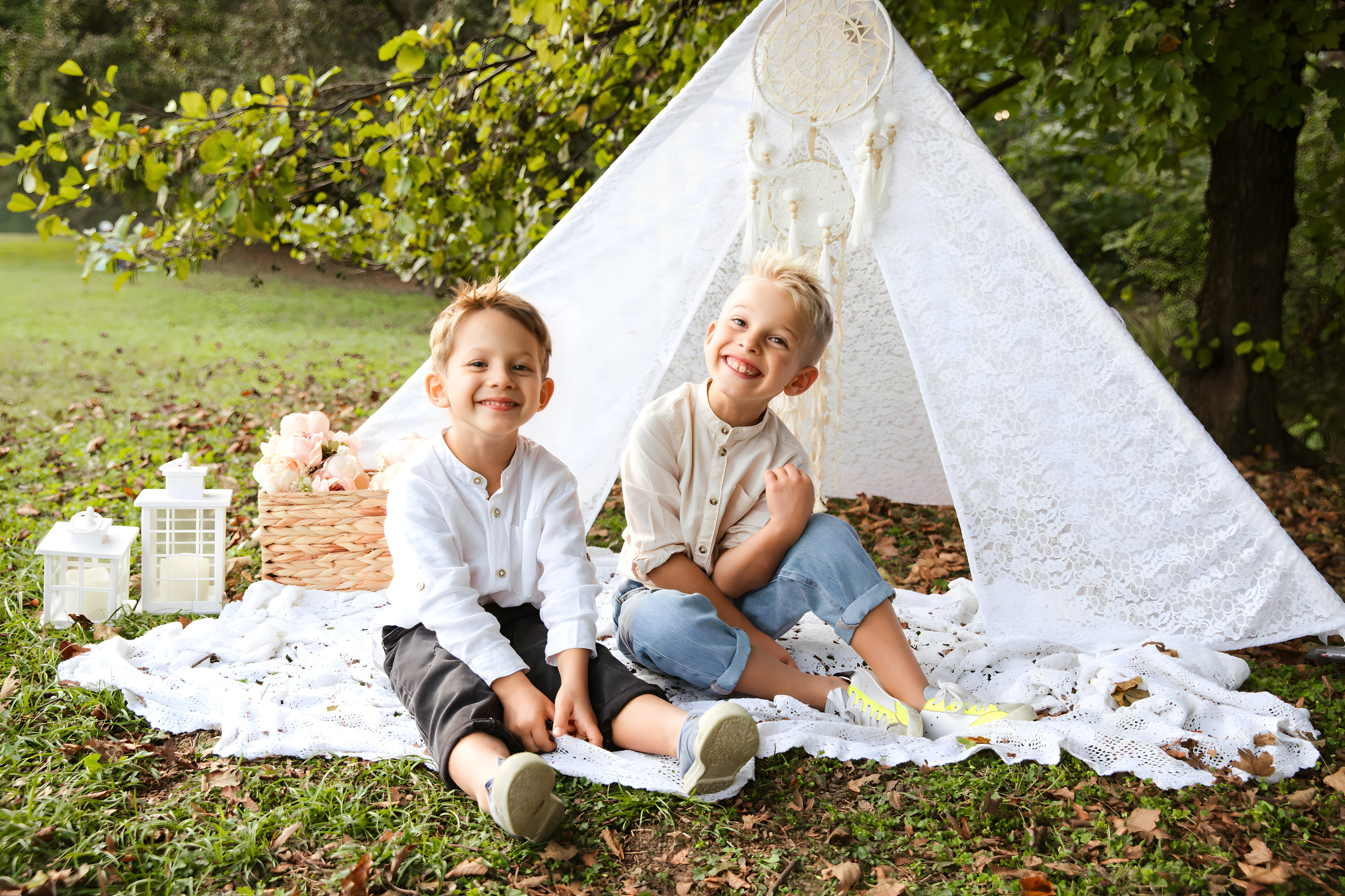 Maggie e la sua bellissima famiglia. Luci e Capricci Photography