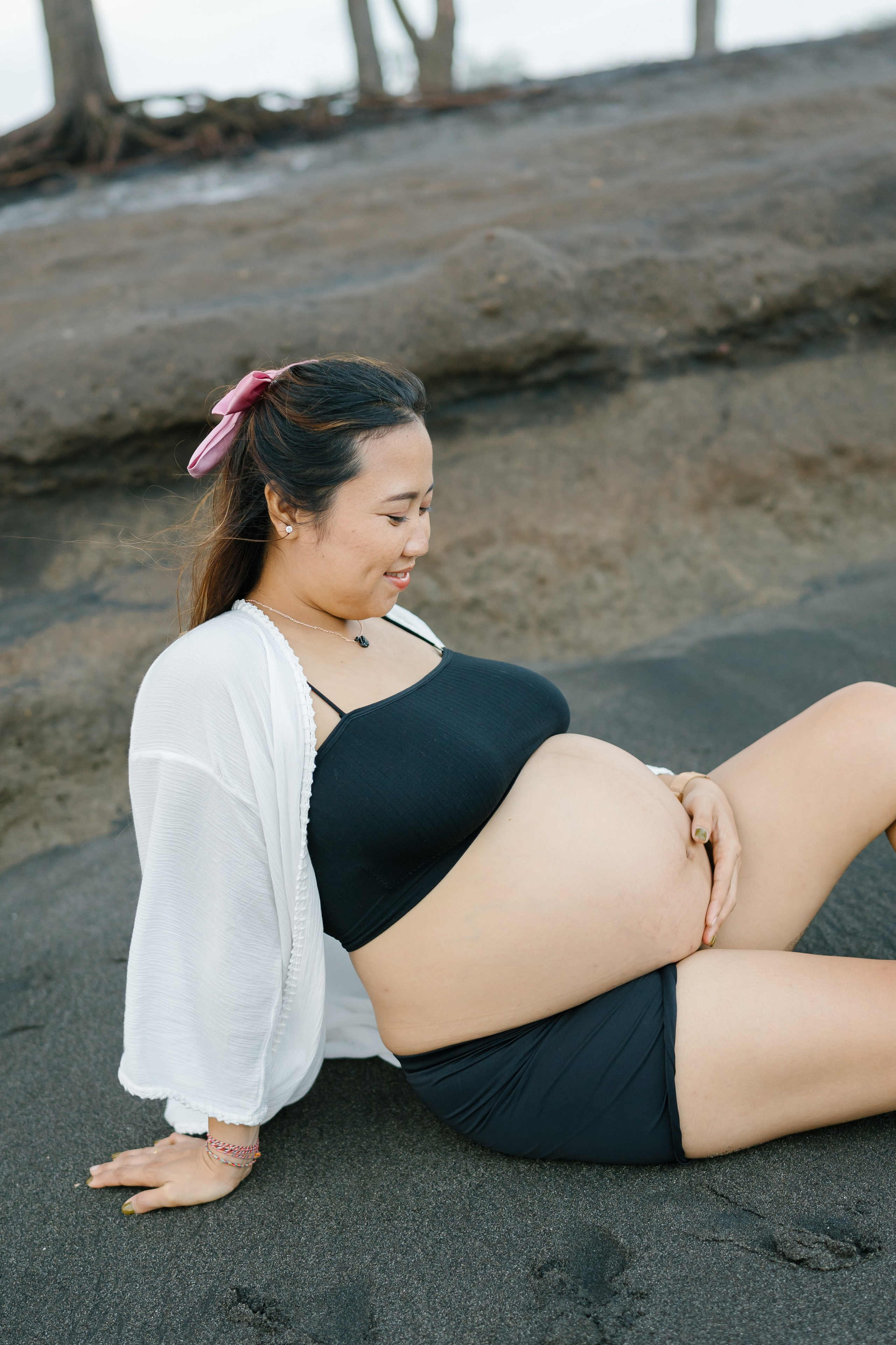 Maternity Photoshoot in Bali. Female Photographer in Bali