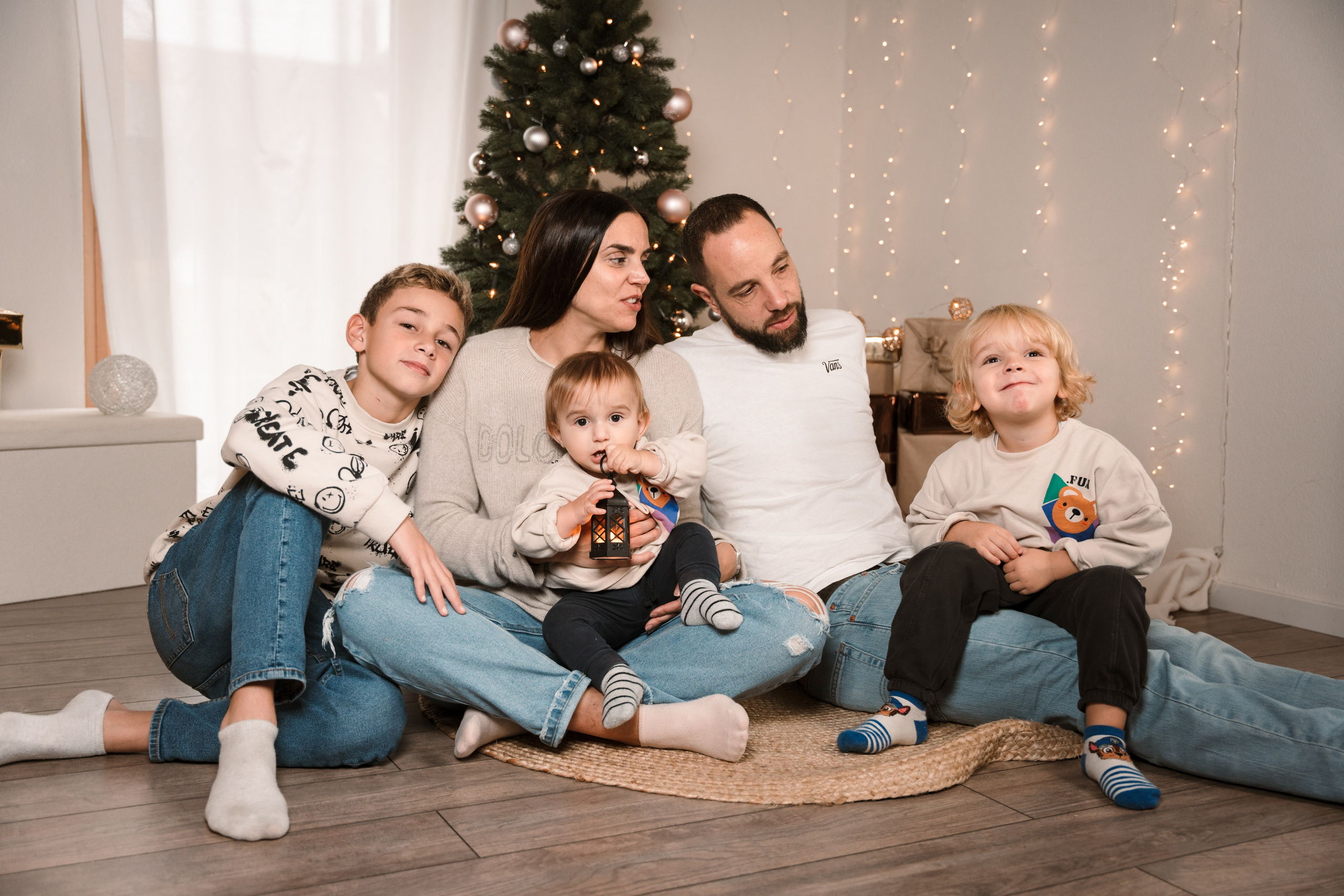 Christmas Studio Photoshoot. Elena Seewald