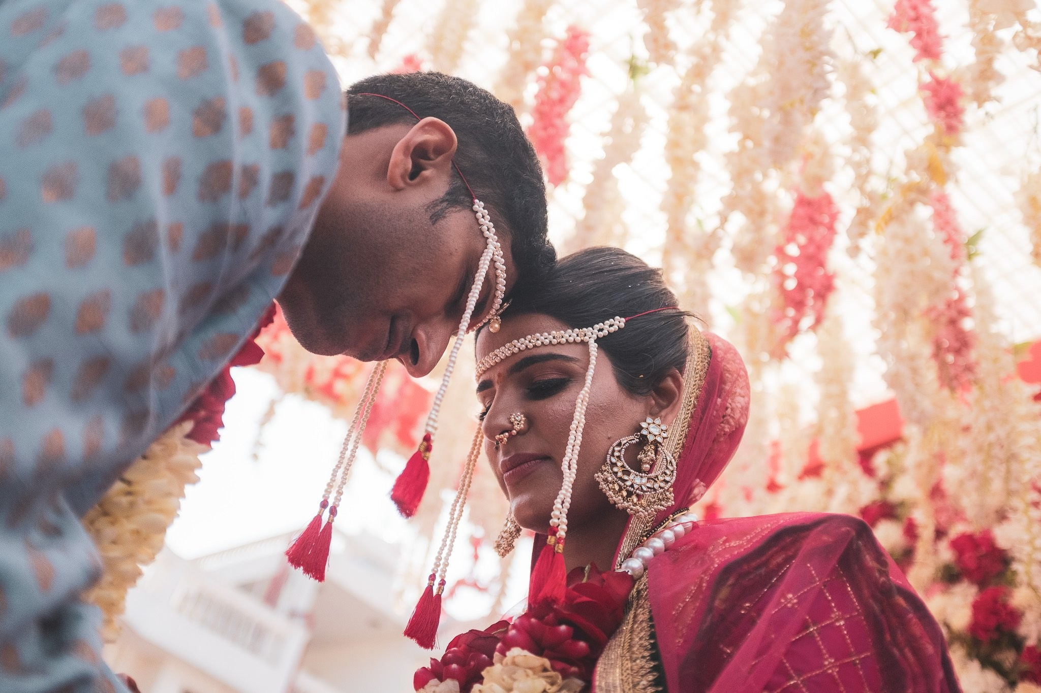 Punjabi + Marathi fusion wedding at New Delhi, India