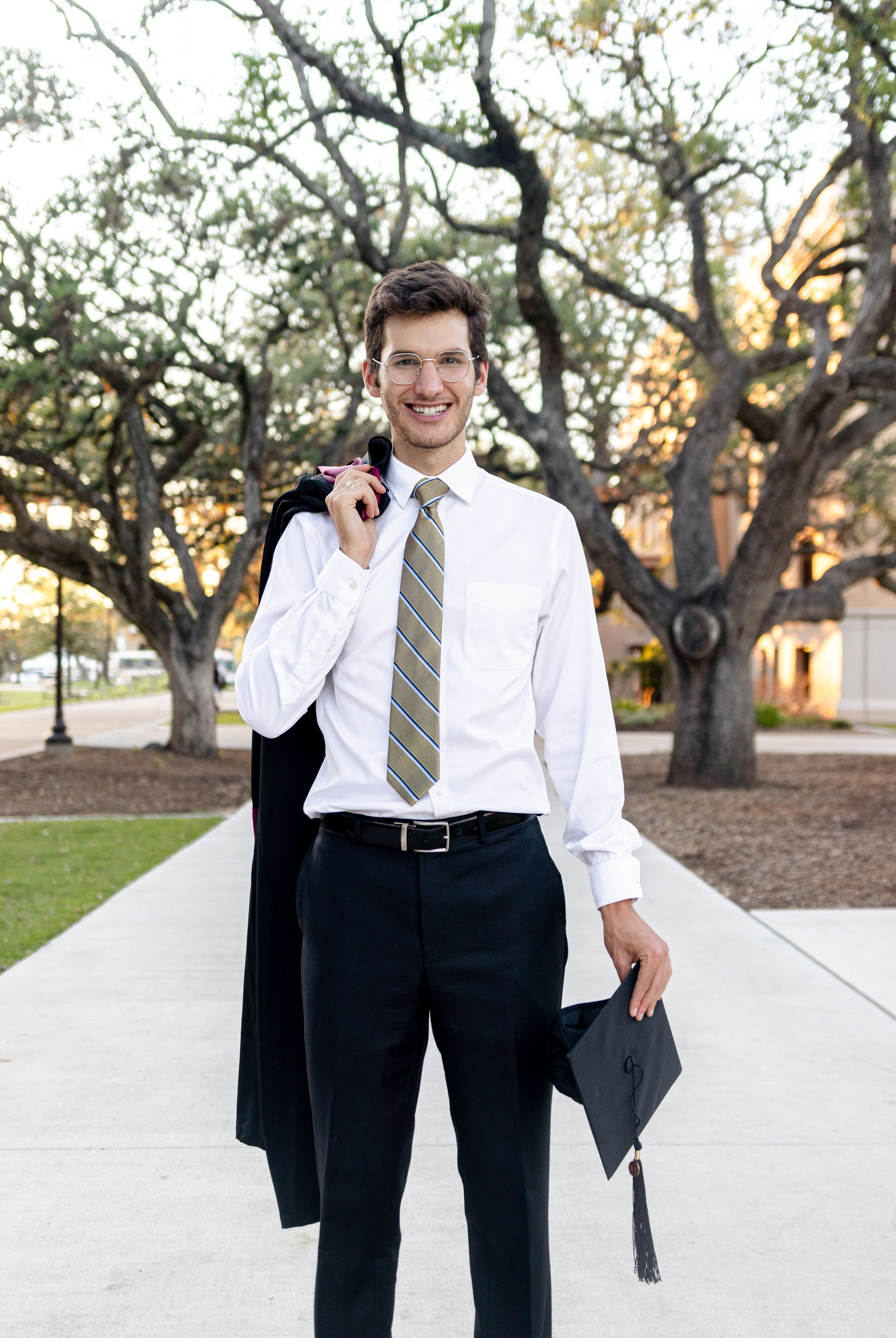 John-David's senior photoshoot at Texas A&M University