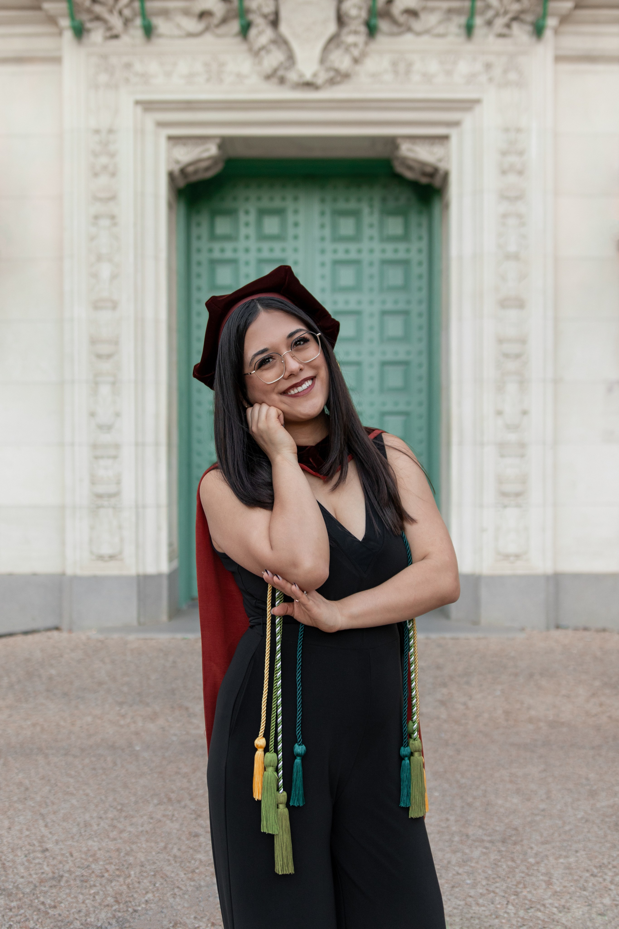 Alexiss' graduation photoshoot at the University of Texas Austin