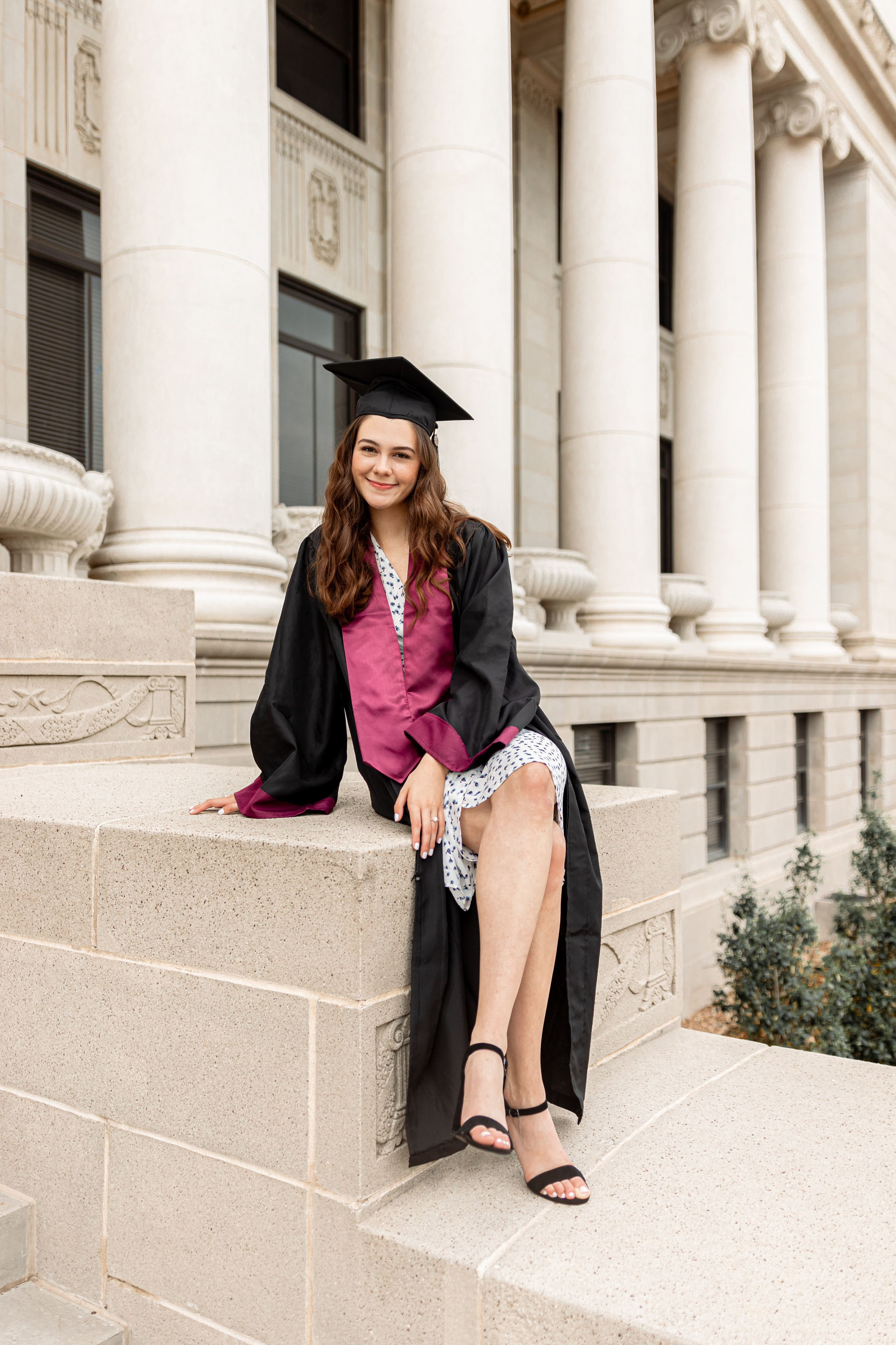 Lauren’s graduation photoshoot at Texas A&M University