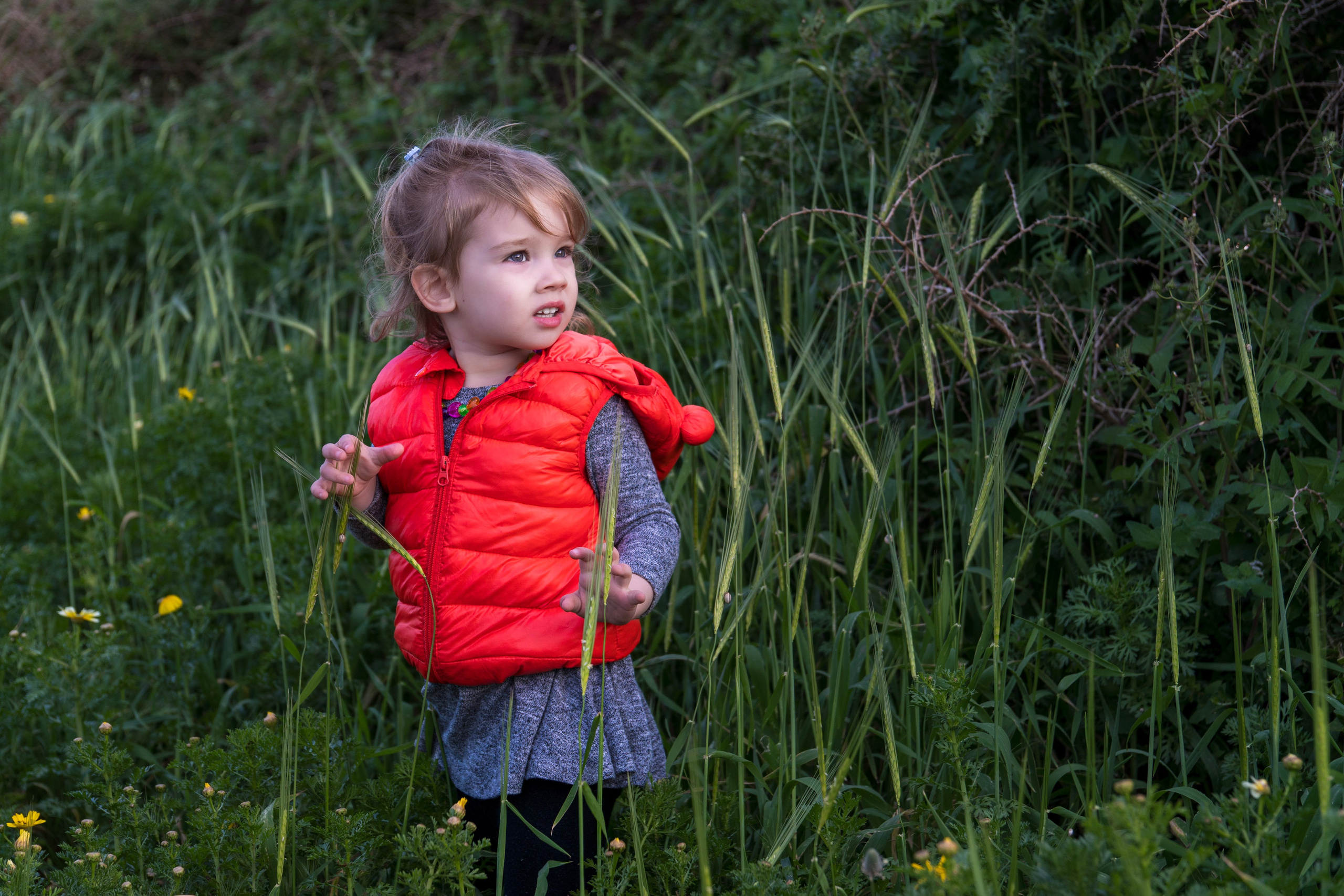 Elina and her little princess. Art and outdoor photography