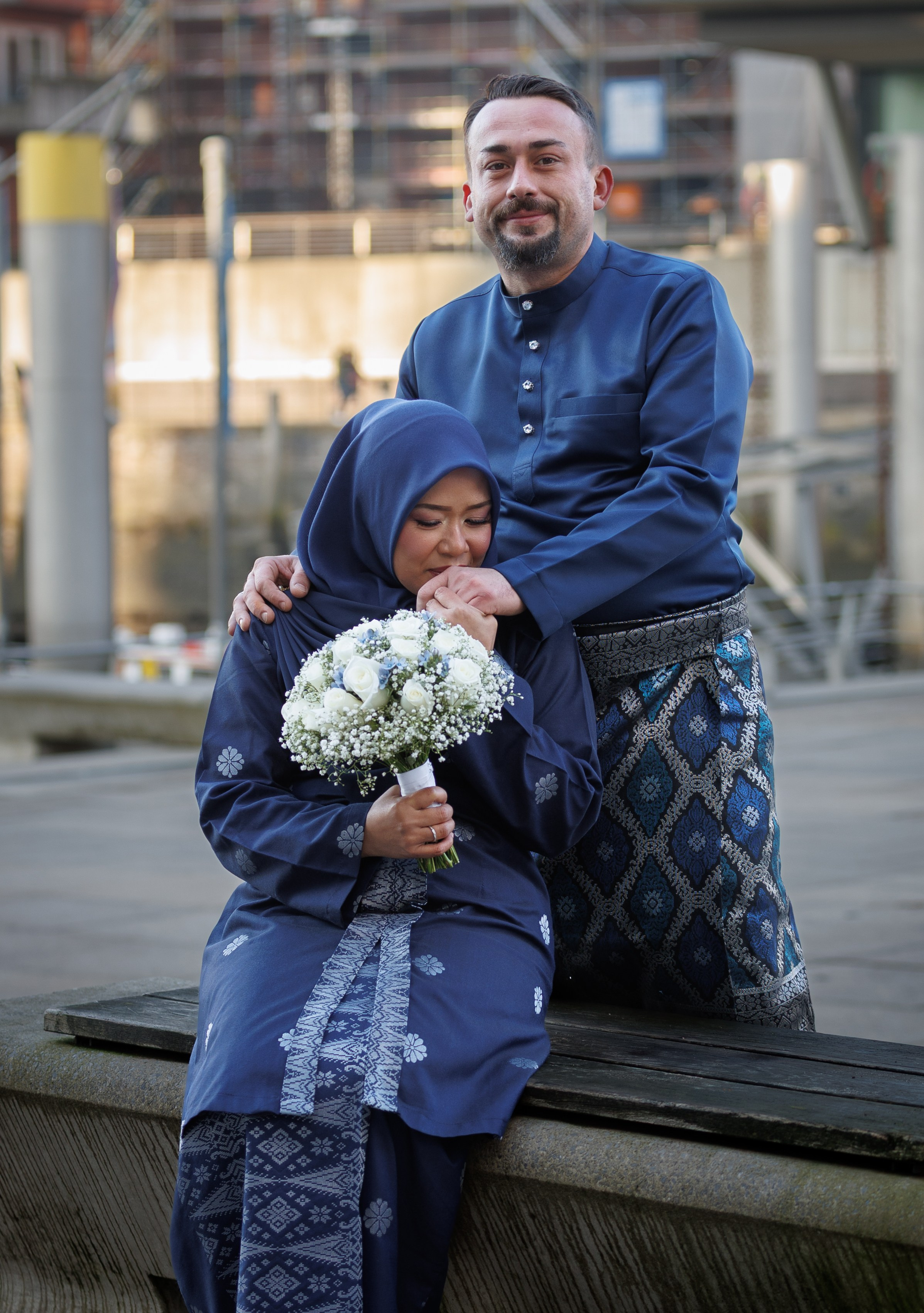 Hochzeitsfotografie in der Zentralmoschee Hamburg | Interkulturelle Harmonie & Architektonische Schönheit. Hochzeitsfotograf und Hochzeitsvideograf aus Hamburg | Roka21Film