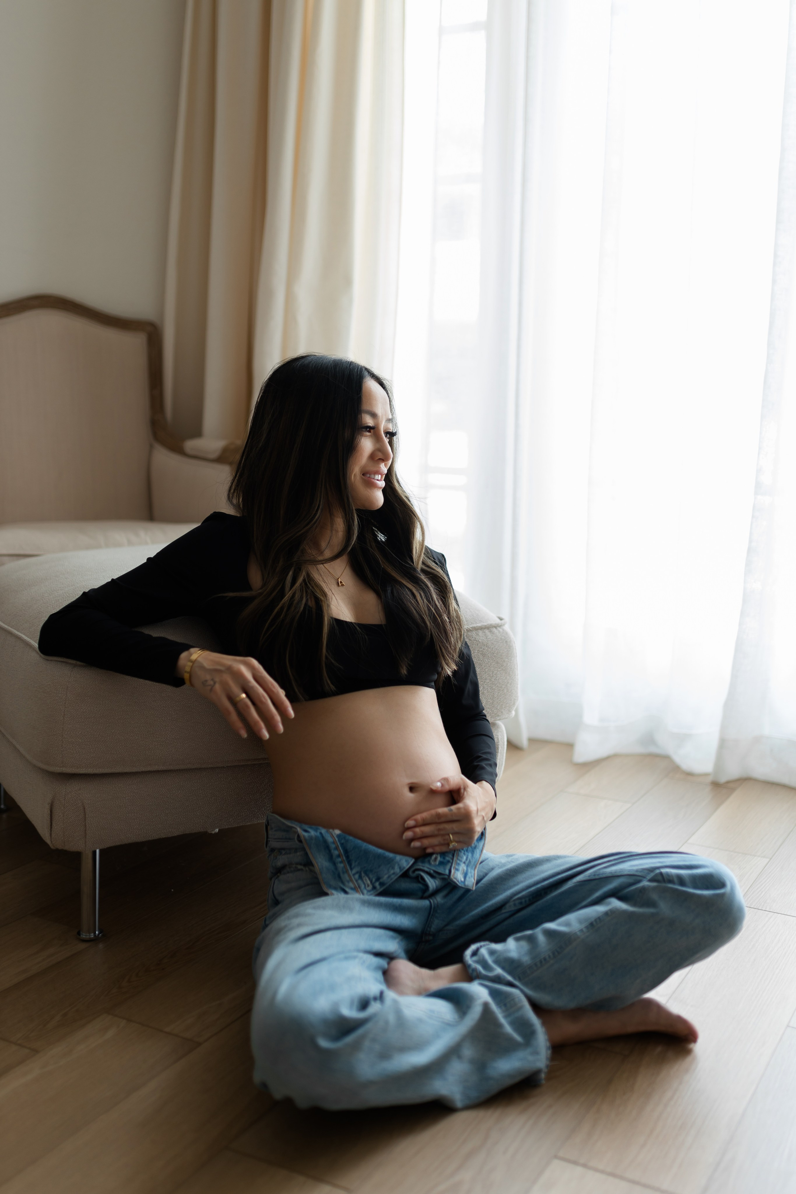 Photo Studio Maternity Shoot. Maternity, newborn photographer in the Bay Area|Iryna Rakivnenko