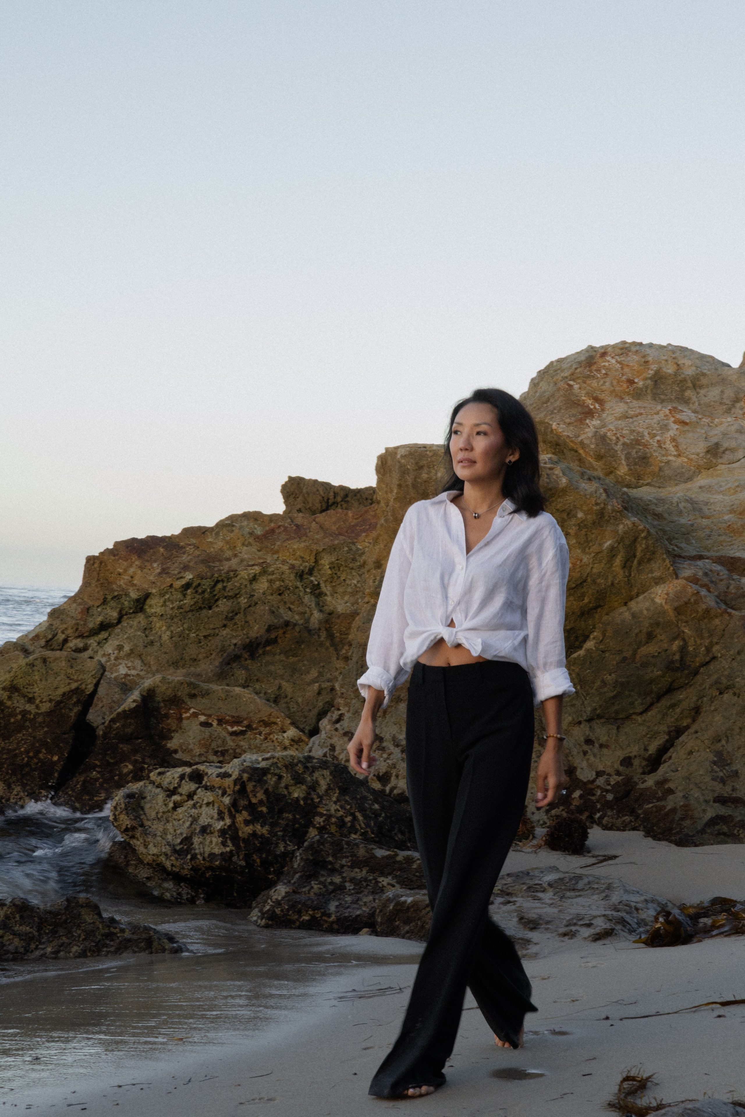 Gorgeous Galina at the Beach. Portrait, family, maternity & wedding photography & videography in SoCal Kseni Vibe