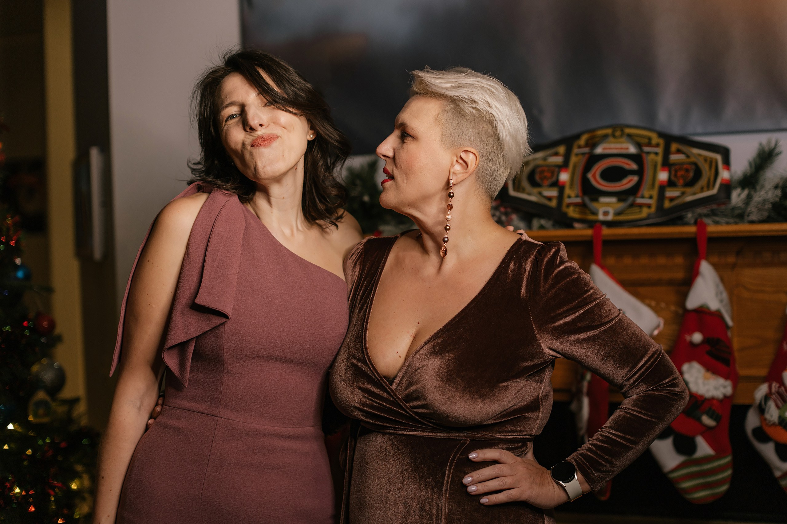 12.07.2025 Christmas Photoshoot. Wedding family event photographer in Chicago Nick Yushevich