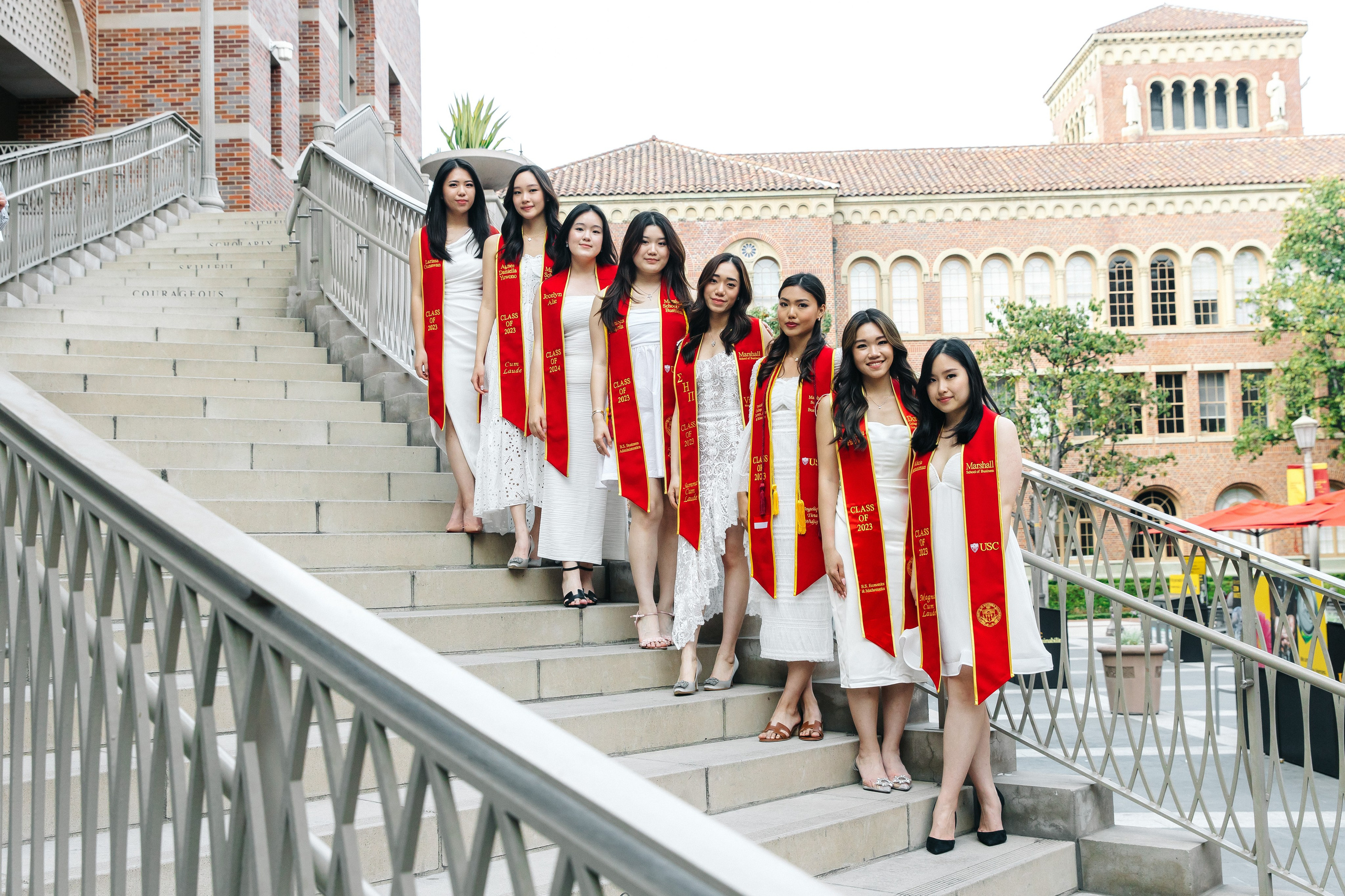 USC Graduation Photoshoot | Taya Frank. Southern California Family and Couple Photographer