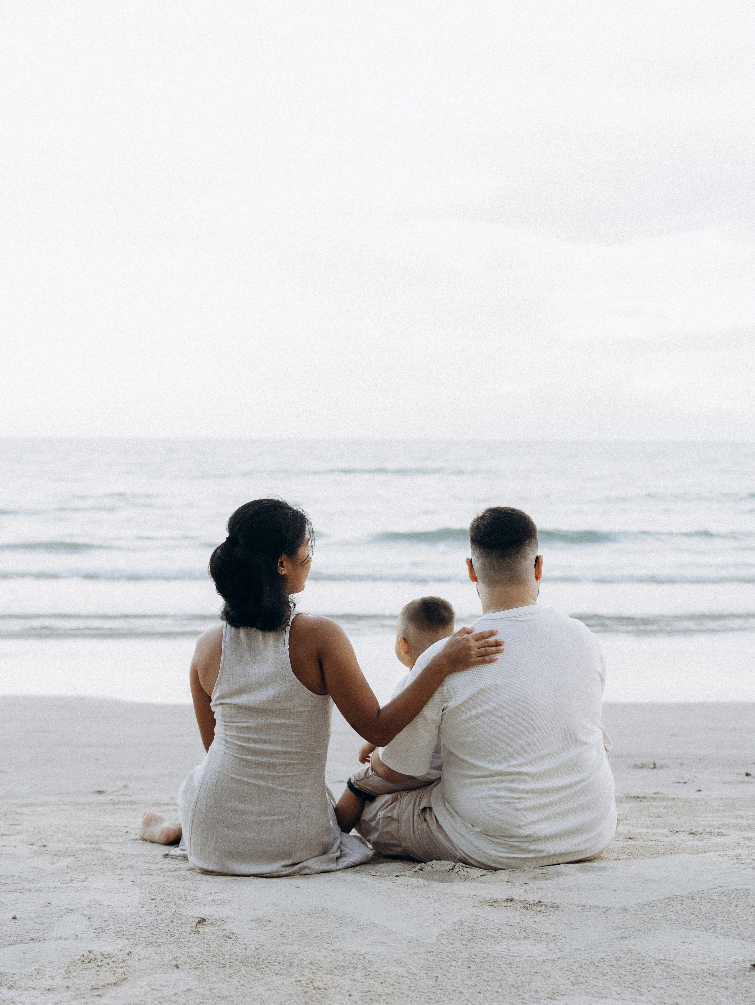 At the beach. Family and wedding photographer in Bangkok, Thailand