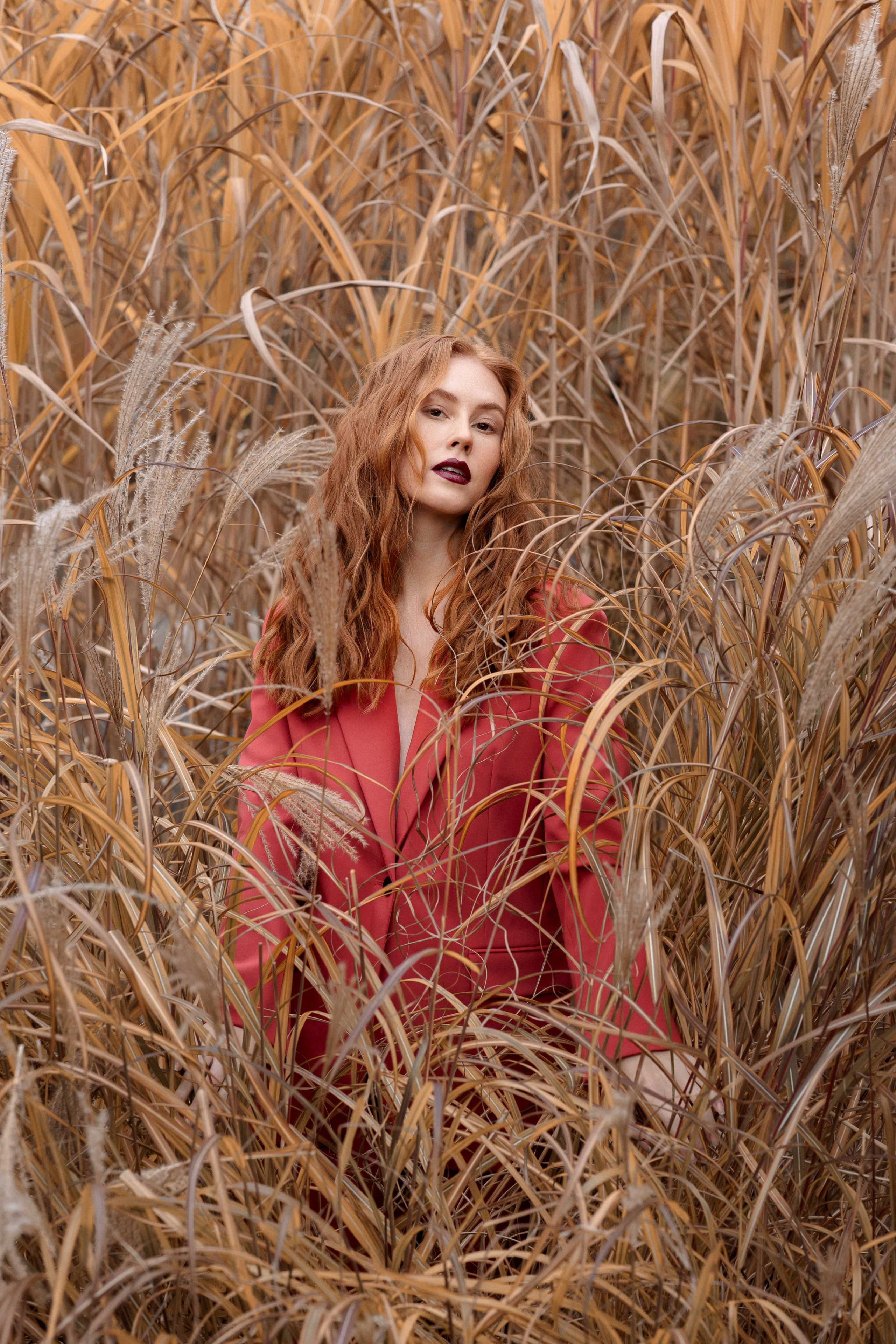 Red forest. Фотограф в Мюнхене Анастасия Воробцова