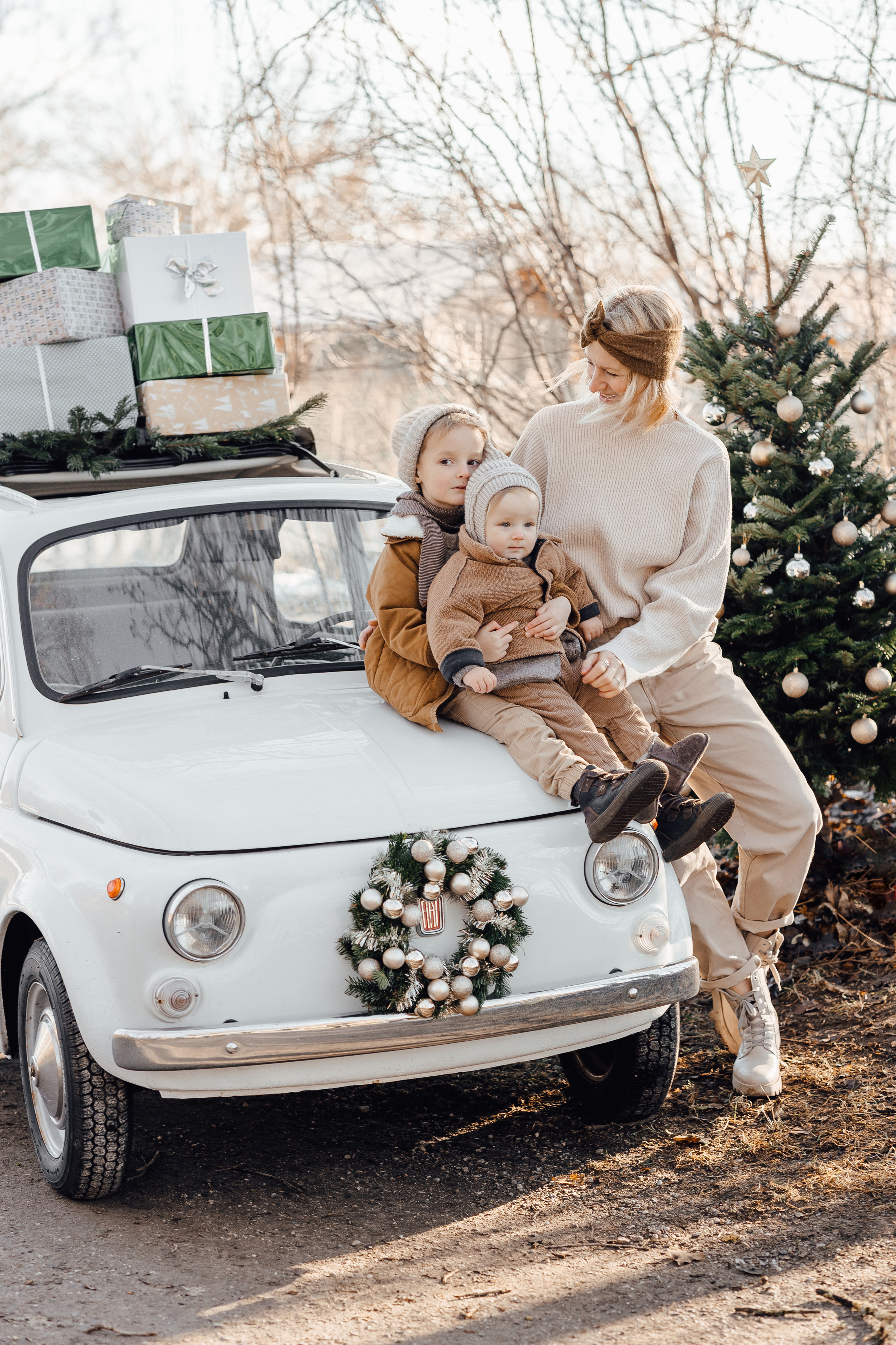 Christmas car. Фотограф в Мюнхене Анастасия Воробцова