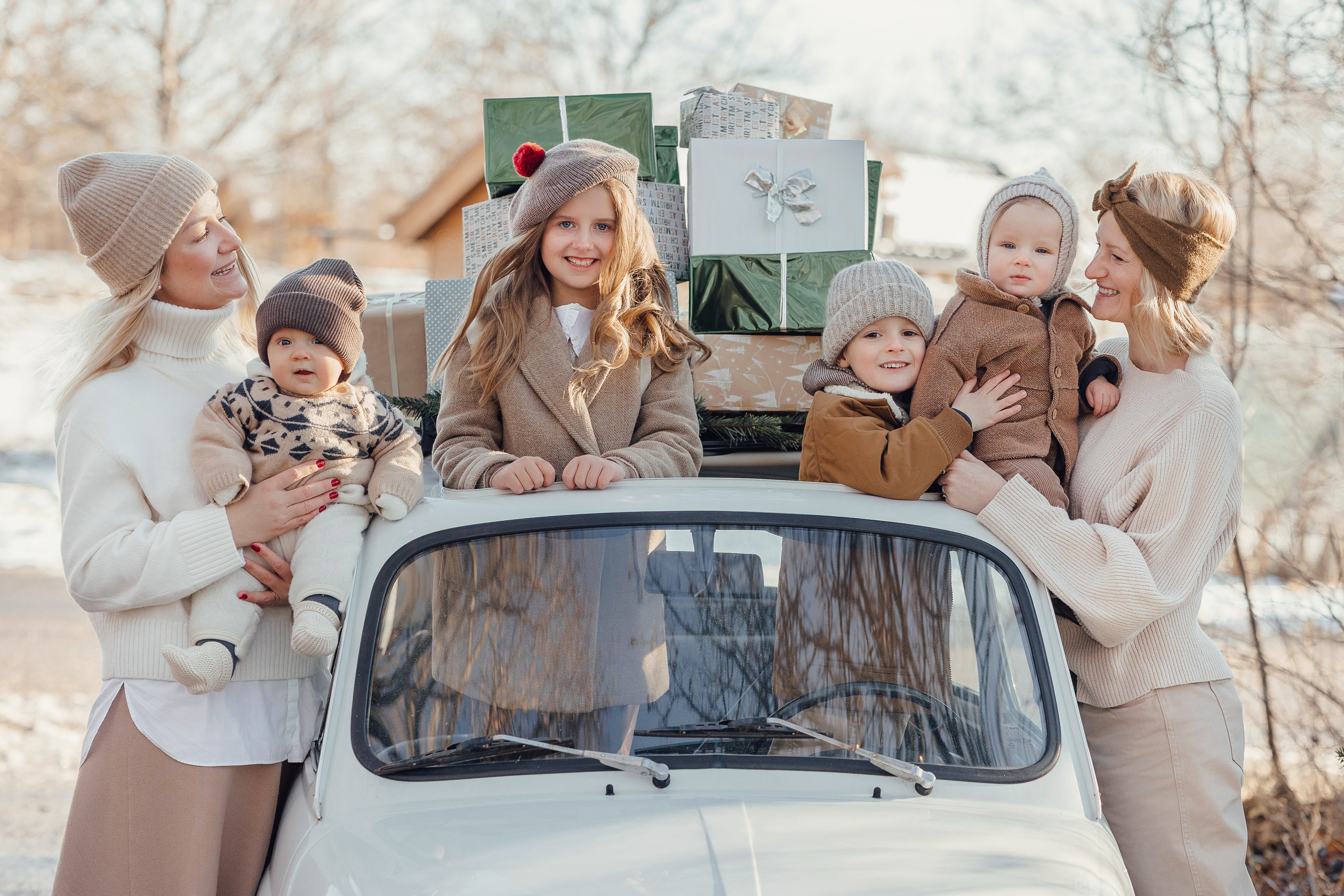 Christmas car. Фотограф в Мюнхене Анастасия Воробцова