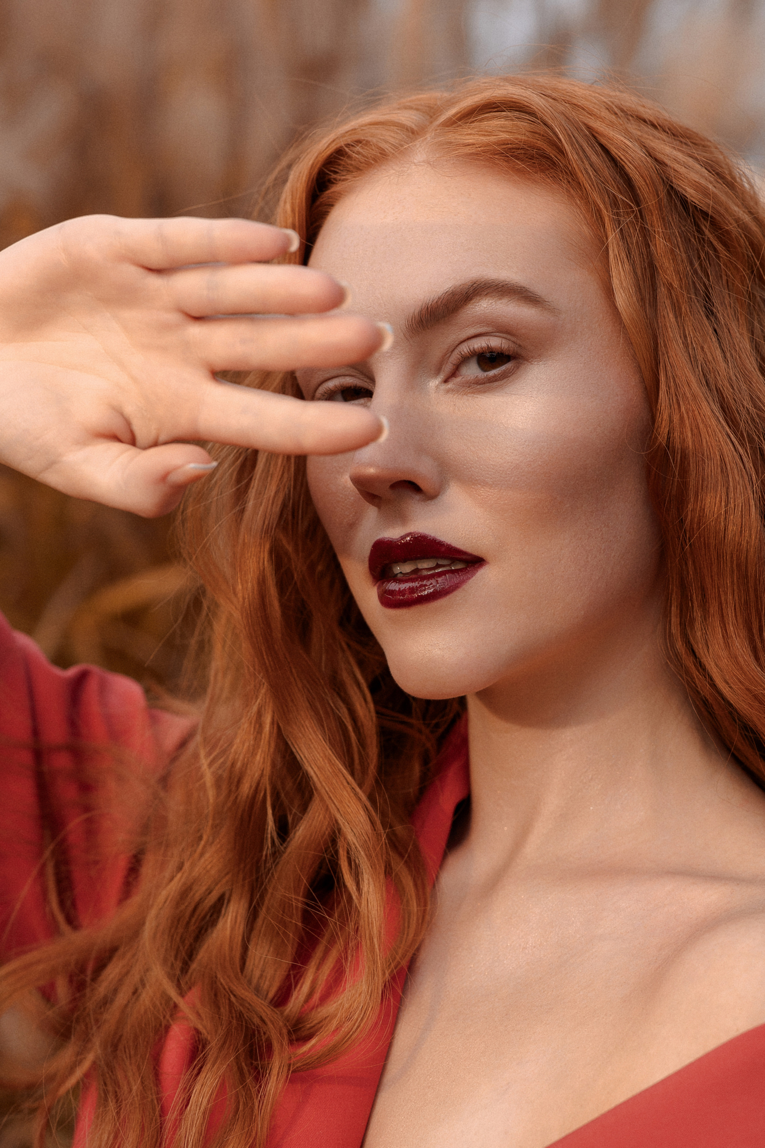 Red forest. Фотограф в Мюнхене Анастасия Воробцова