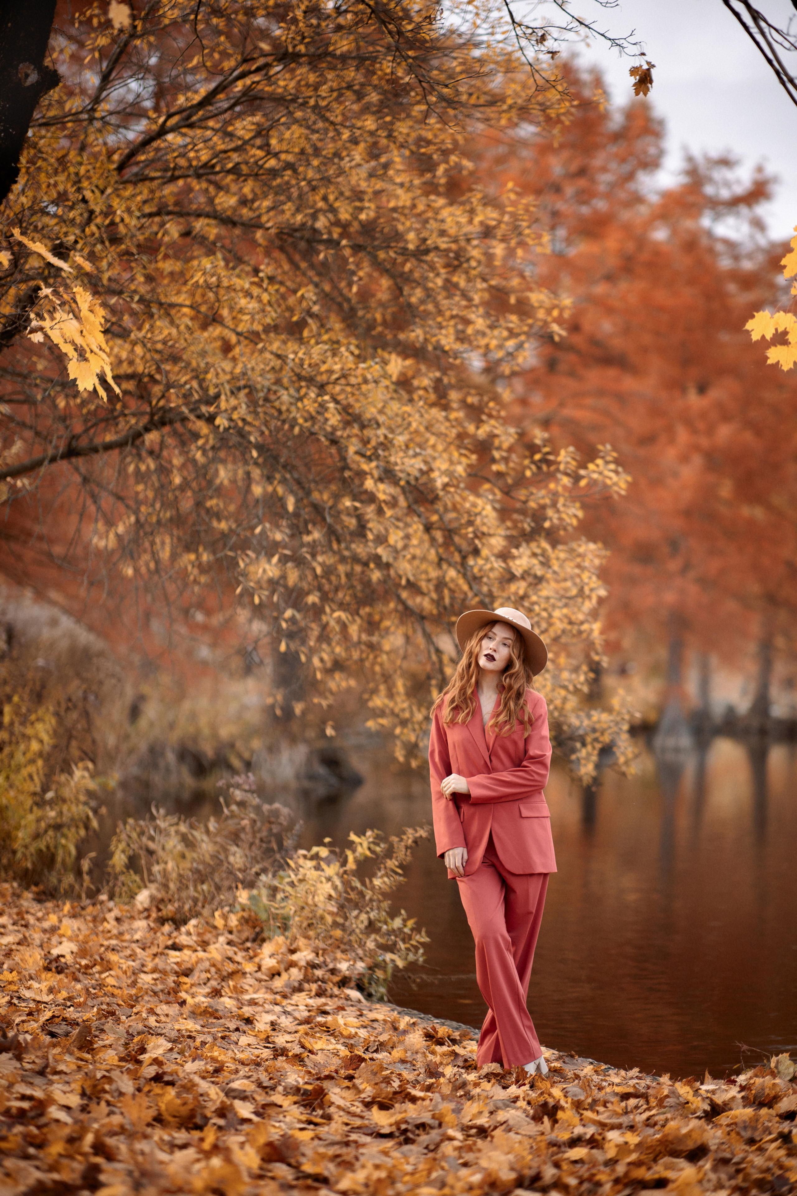 Red forest. Фотограф в Мюнхене Анастасия Воробцова