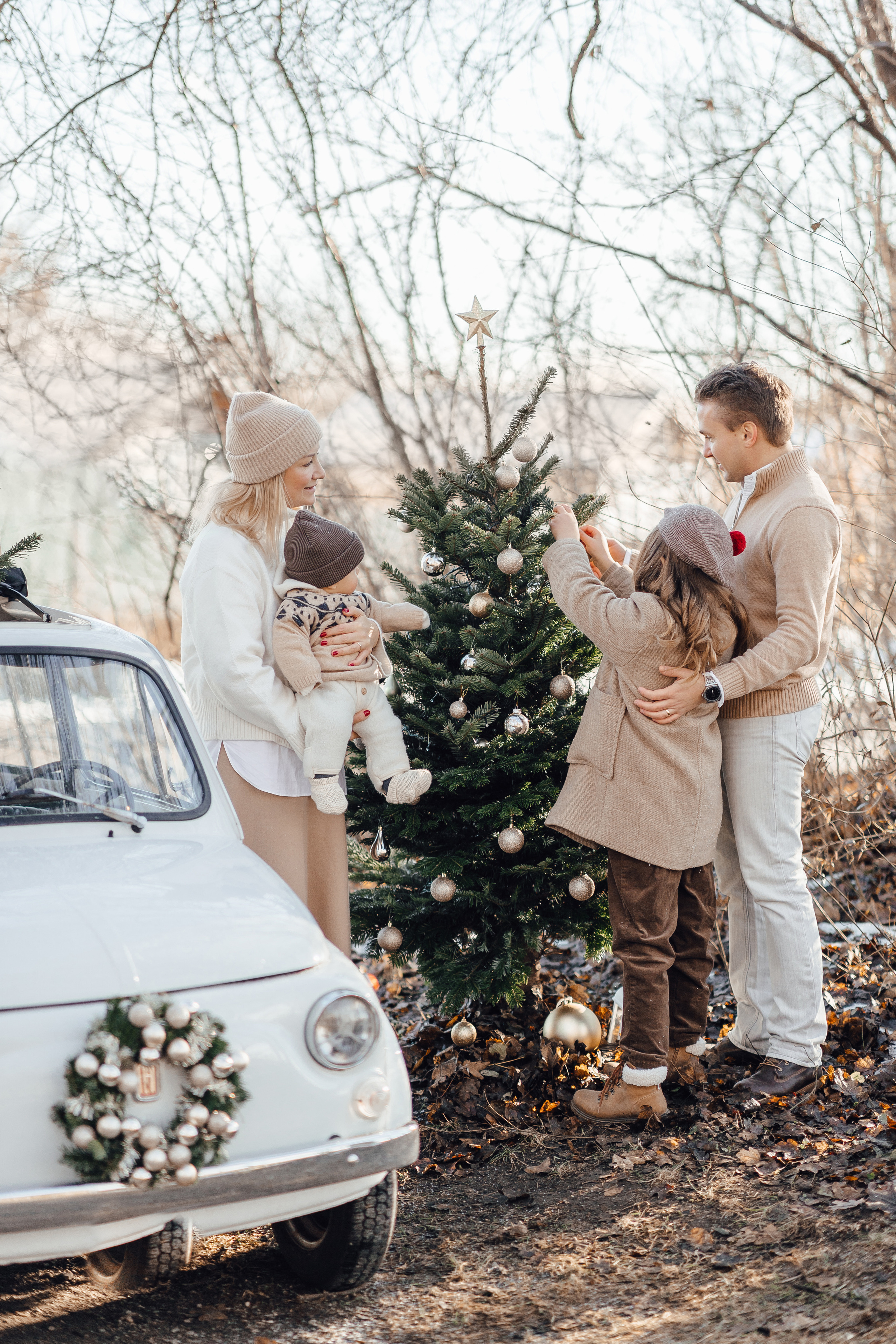 Christmas car. Фотограф в Мюнхене Анастасия Воробцова